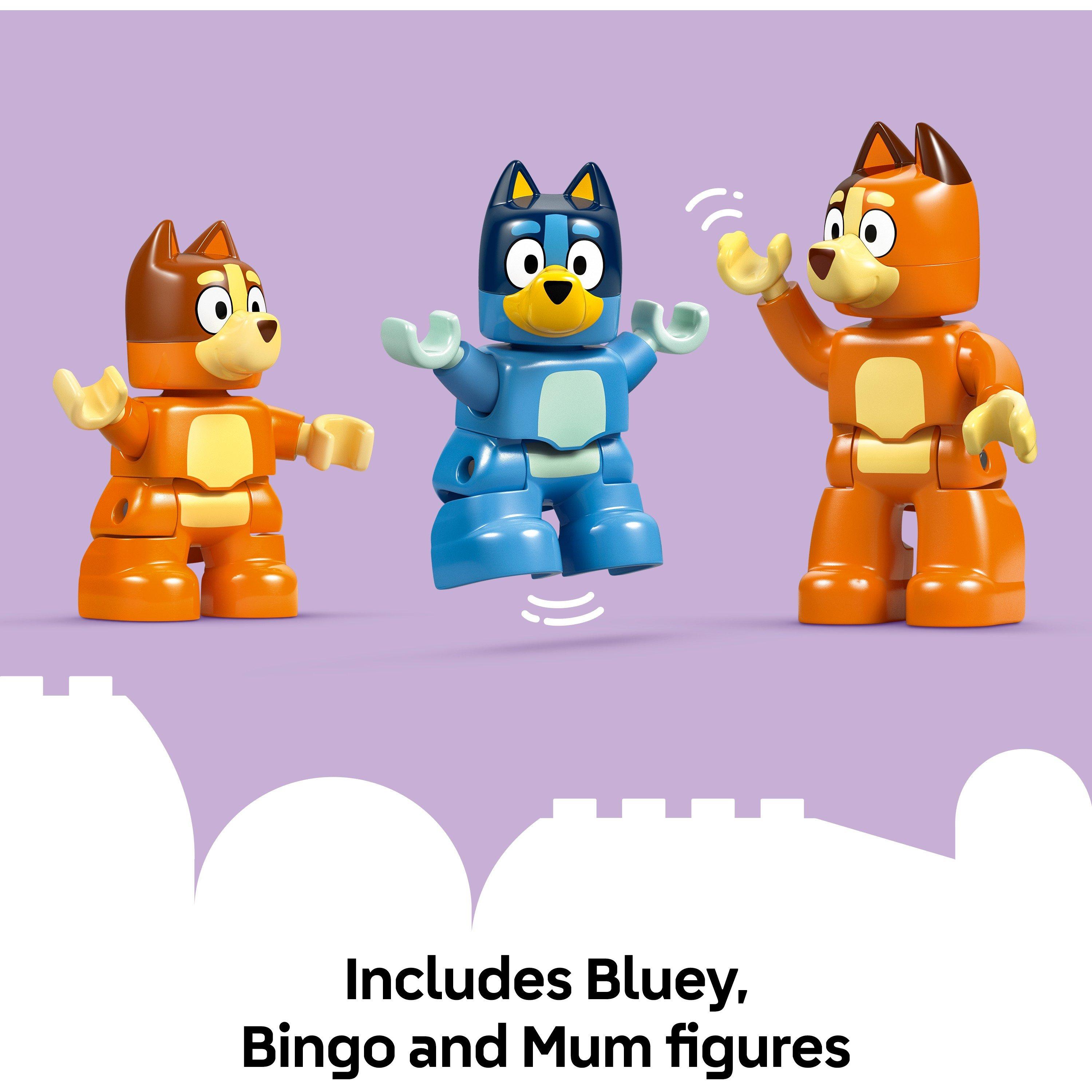 TBC - LEGO - LEGO® DUPLO® 10459 Bluey: Bluey’s Family House with Memory Game Interactive Toy - 7