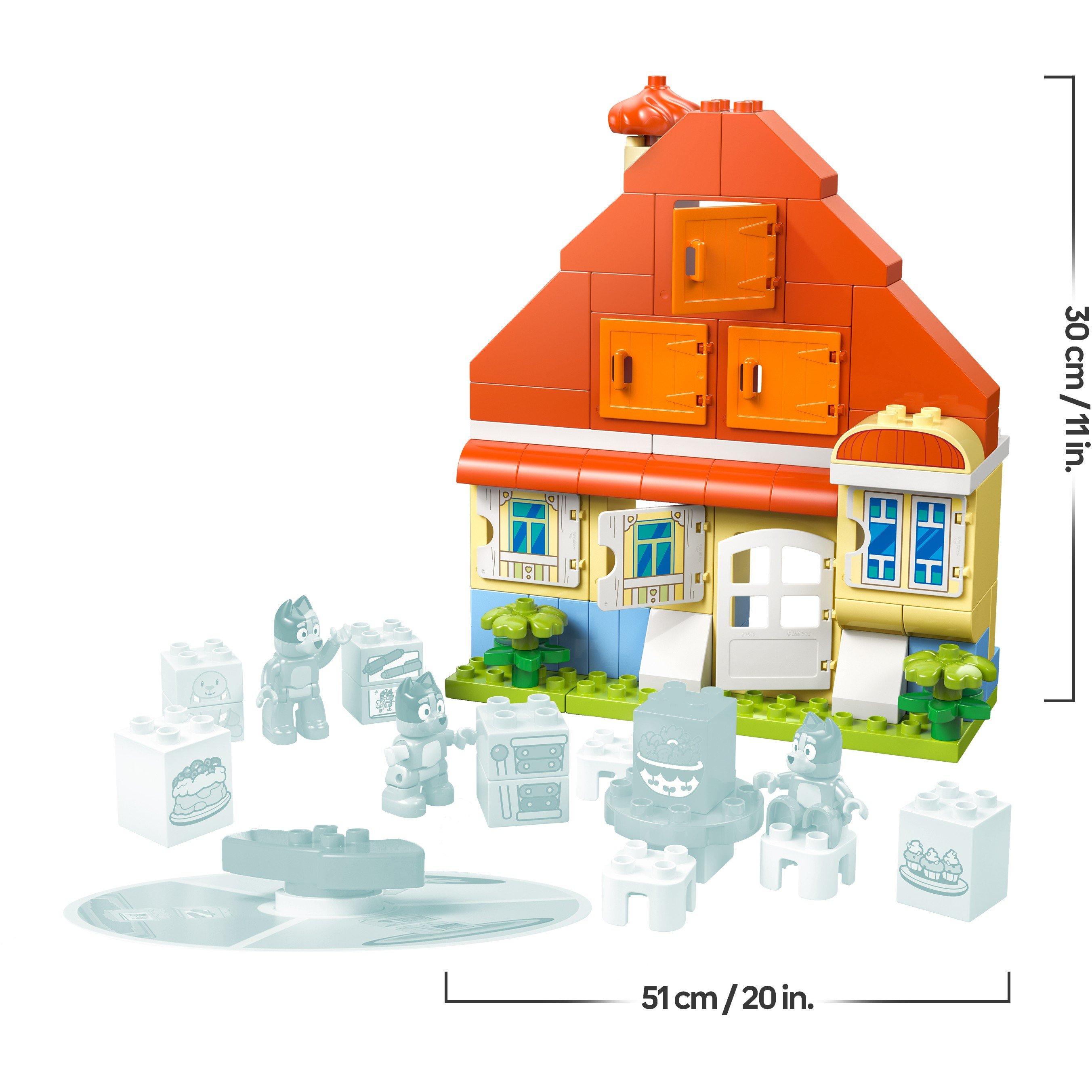 TBC - LEGO - LEGO® DUPLO® 10459 Bluey: Bluey’s Family House with Memory Game Interactive Toy - 8