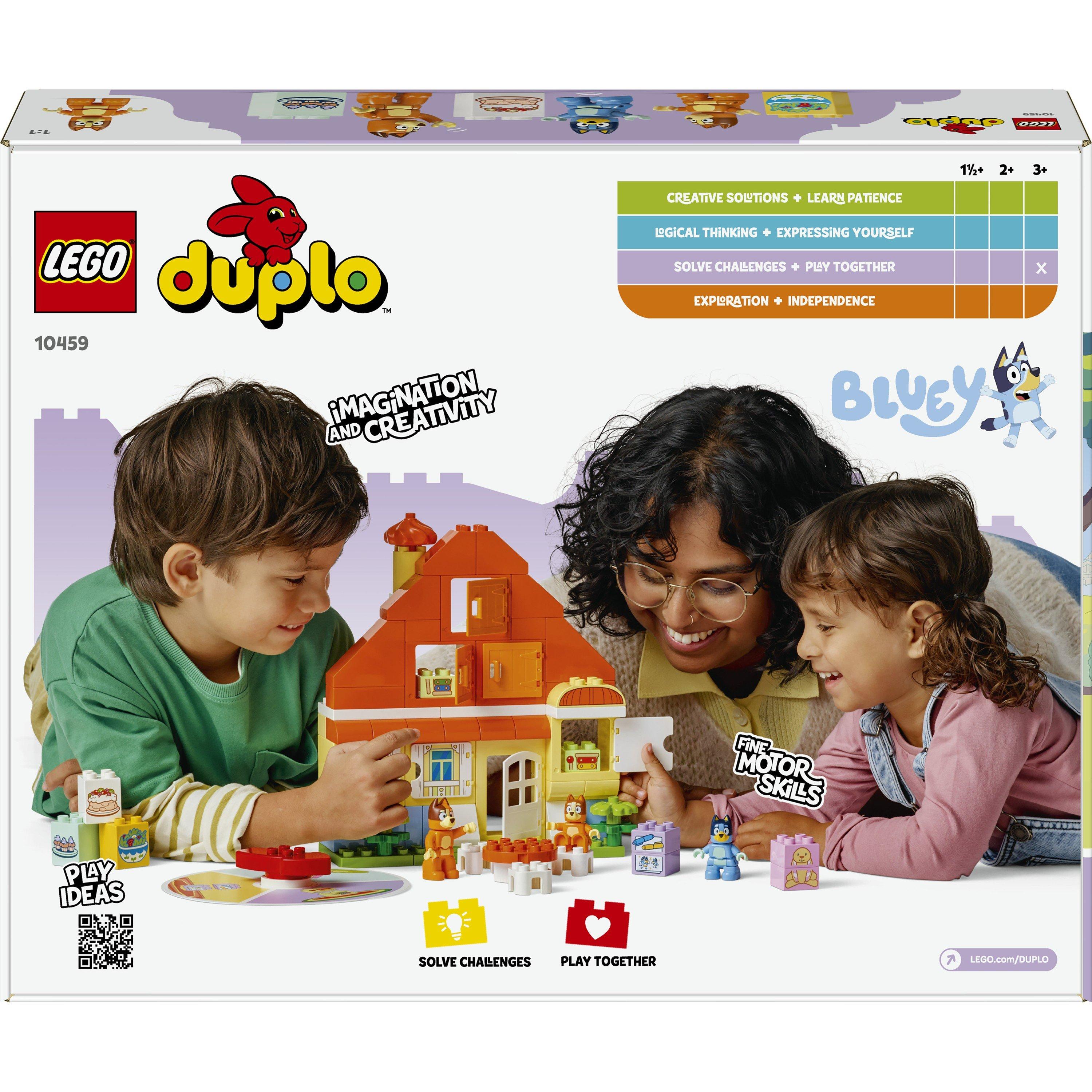 TBC - LEGO - LEGO® DUPLO® 10459 Bluey: Bluey’s Family House with Memory Game Interactive Toy - 9
