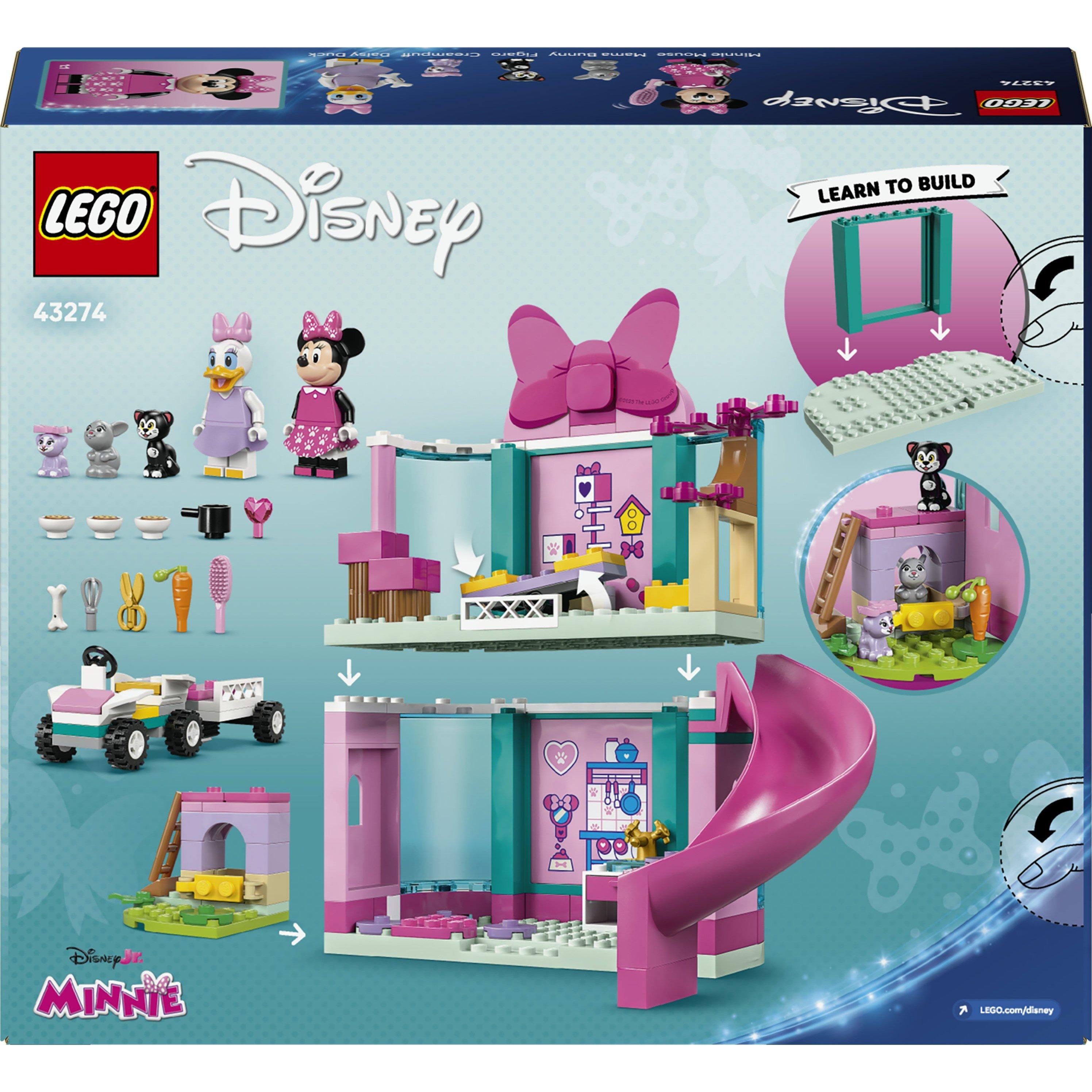 Minnies Hotel - LEGO - LEGO® Disney Minnie’s Pet Hotel Mickey Mouse Clubhouse Toy Buildable Set 43274 - 9