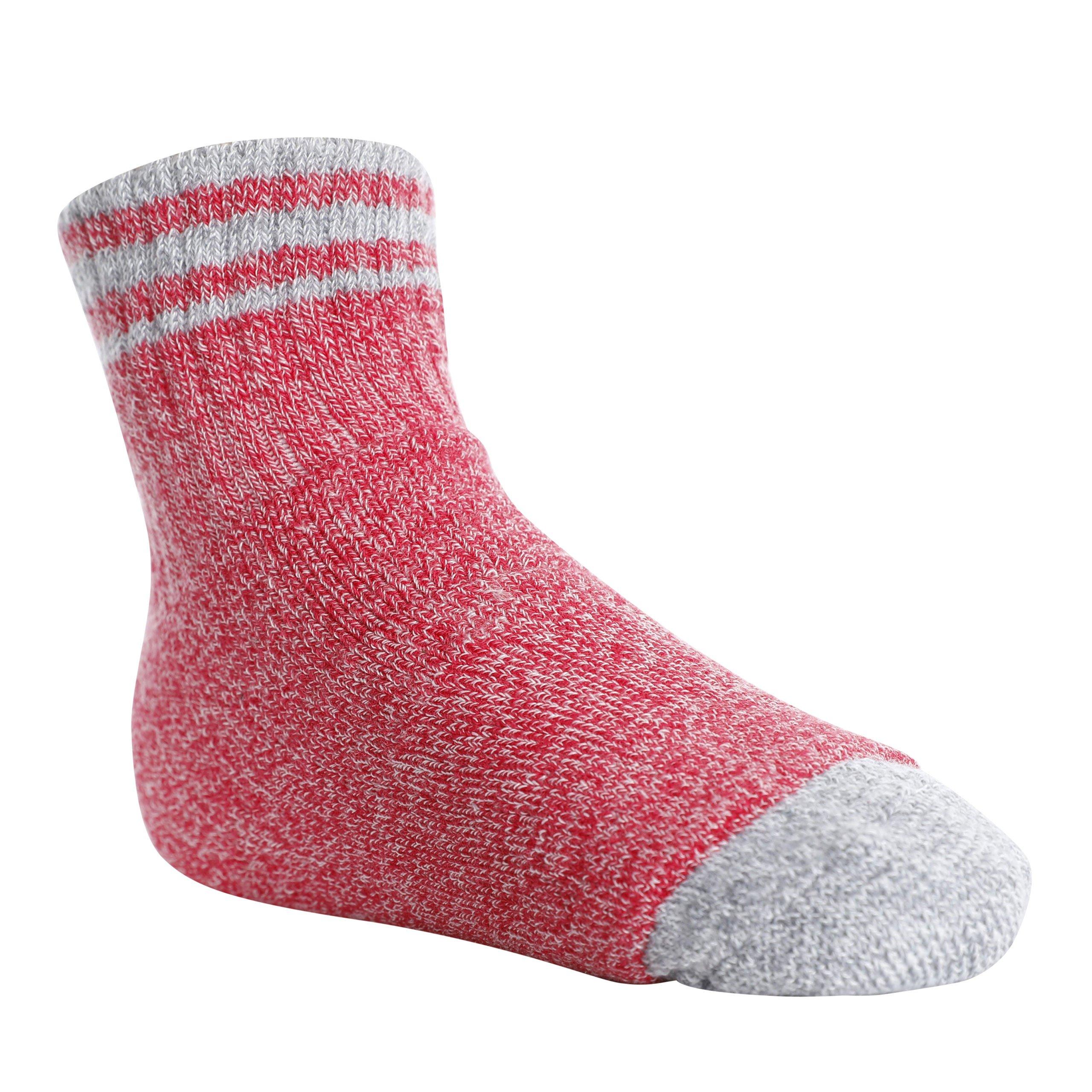 Raspberry Marl - Trespass - Kids' Vic Boot Socks - 4