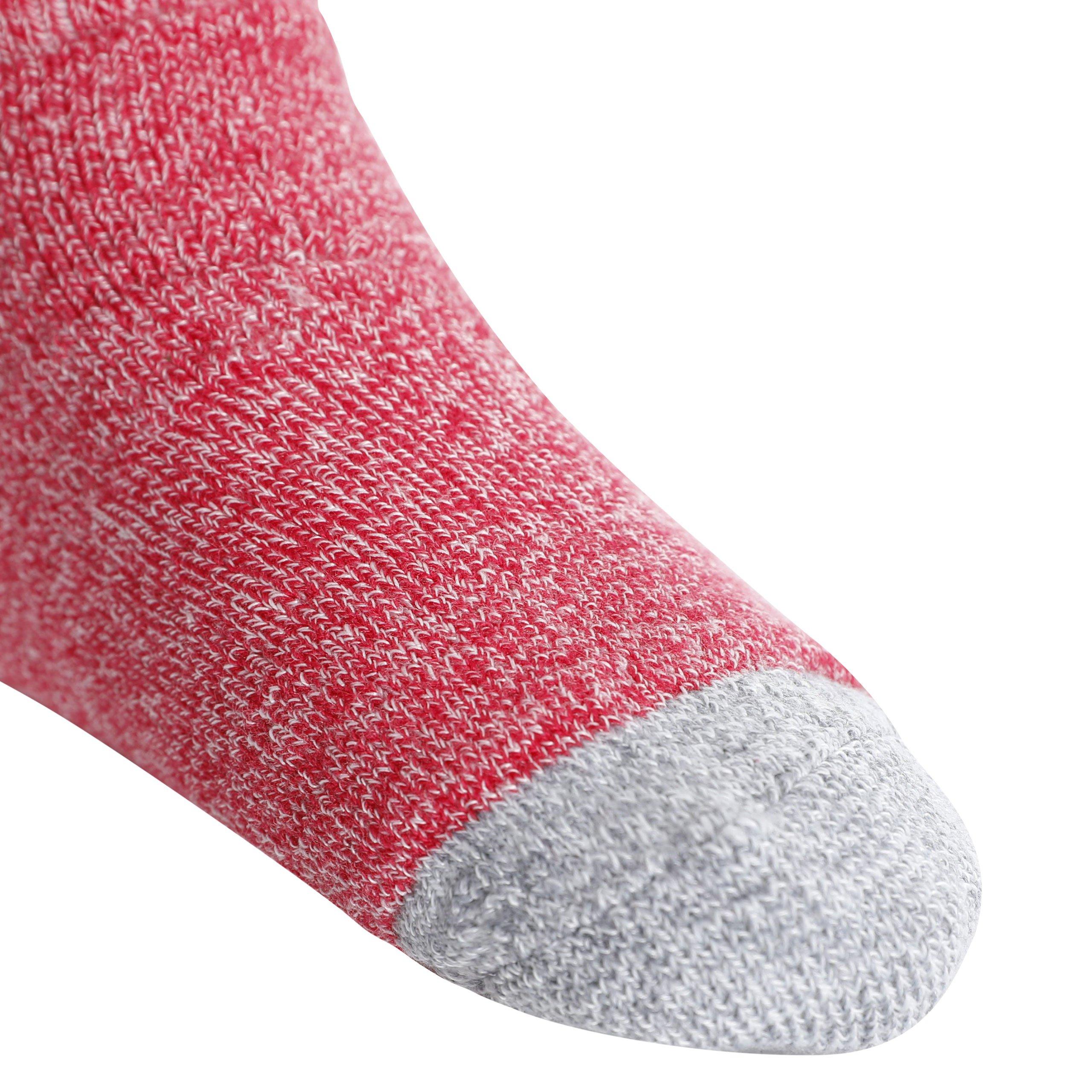 Raspberry Marl - Trespass - Kids' Vic Boot Socks - 7