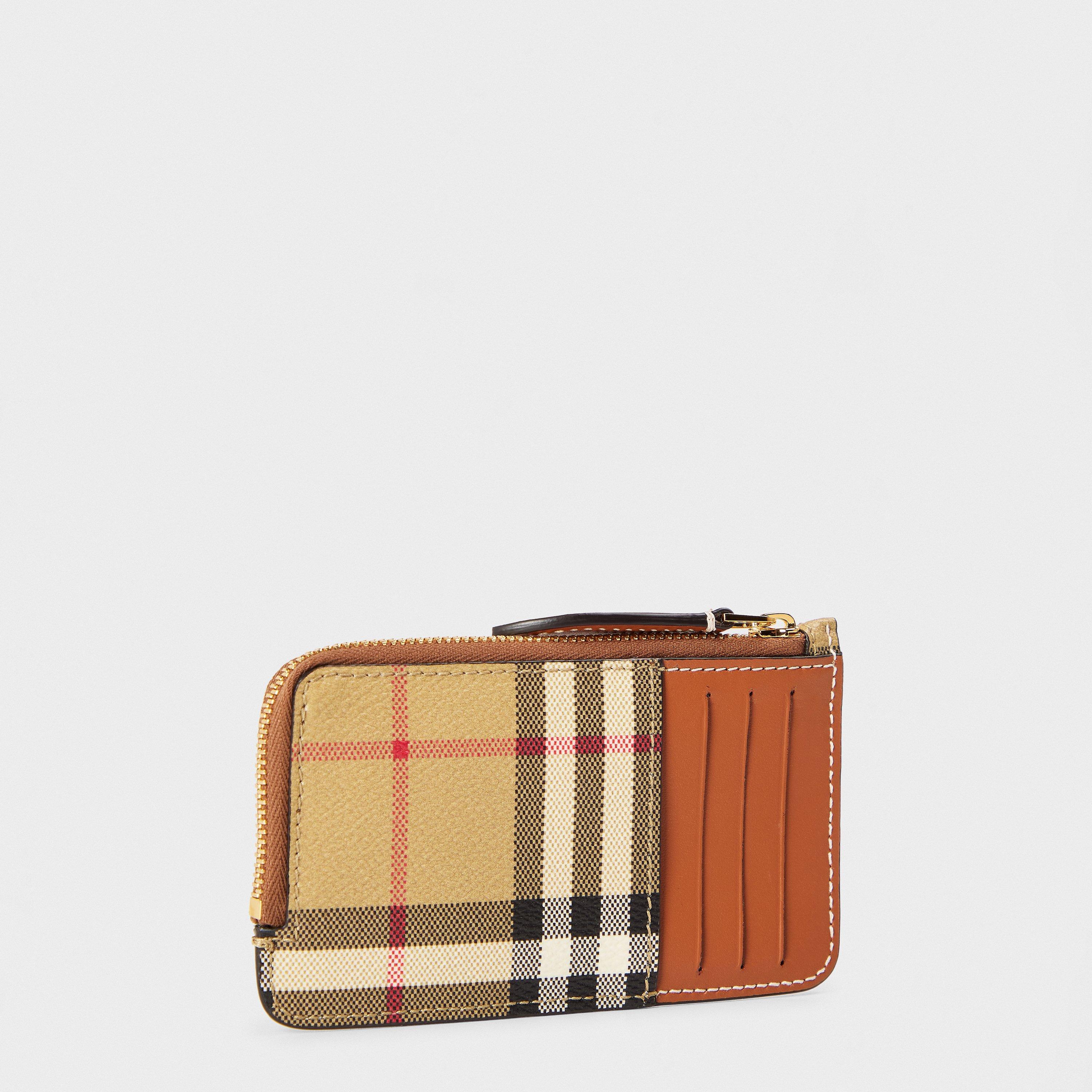 Vintage Check - Burberry - Women's Somerset Zipped Coin Purses - 2