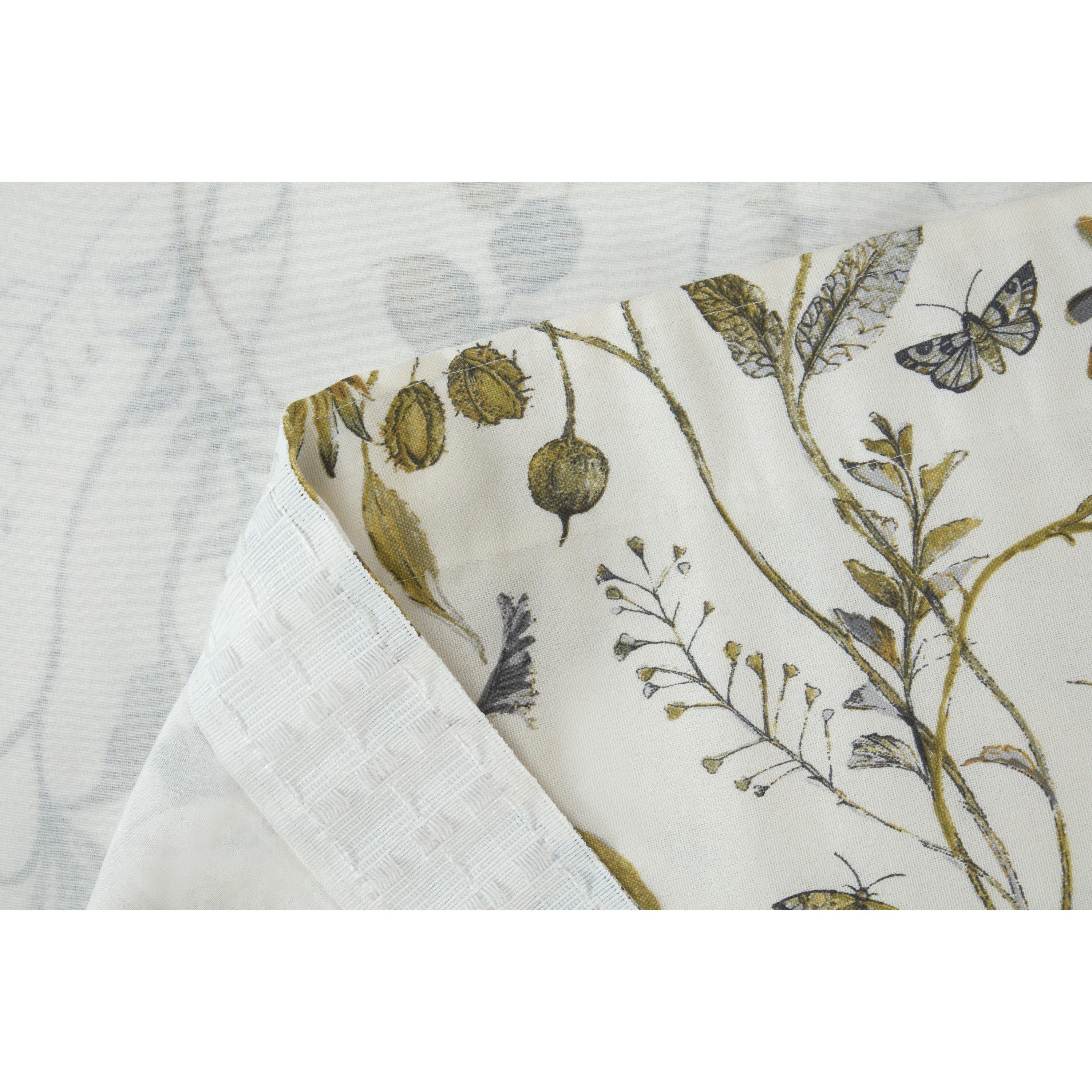 Fennel - Sundour - Grove Floral Pencil Pleat Curtains - 11