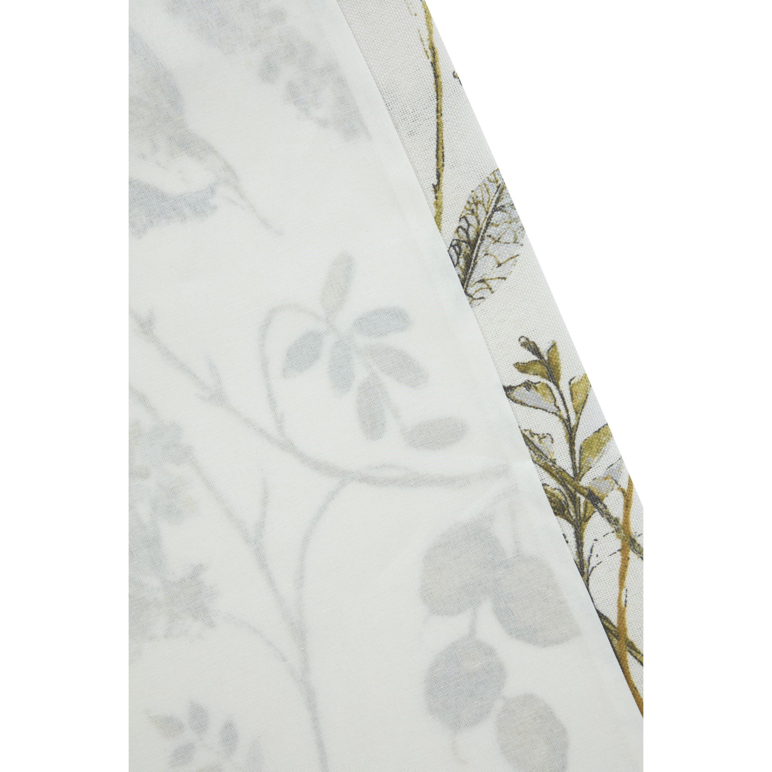 Fennel - Sundour - Grove Floral Pencil Pleat Curtains - 9