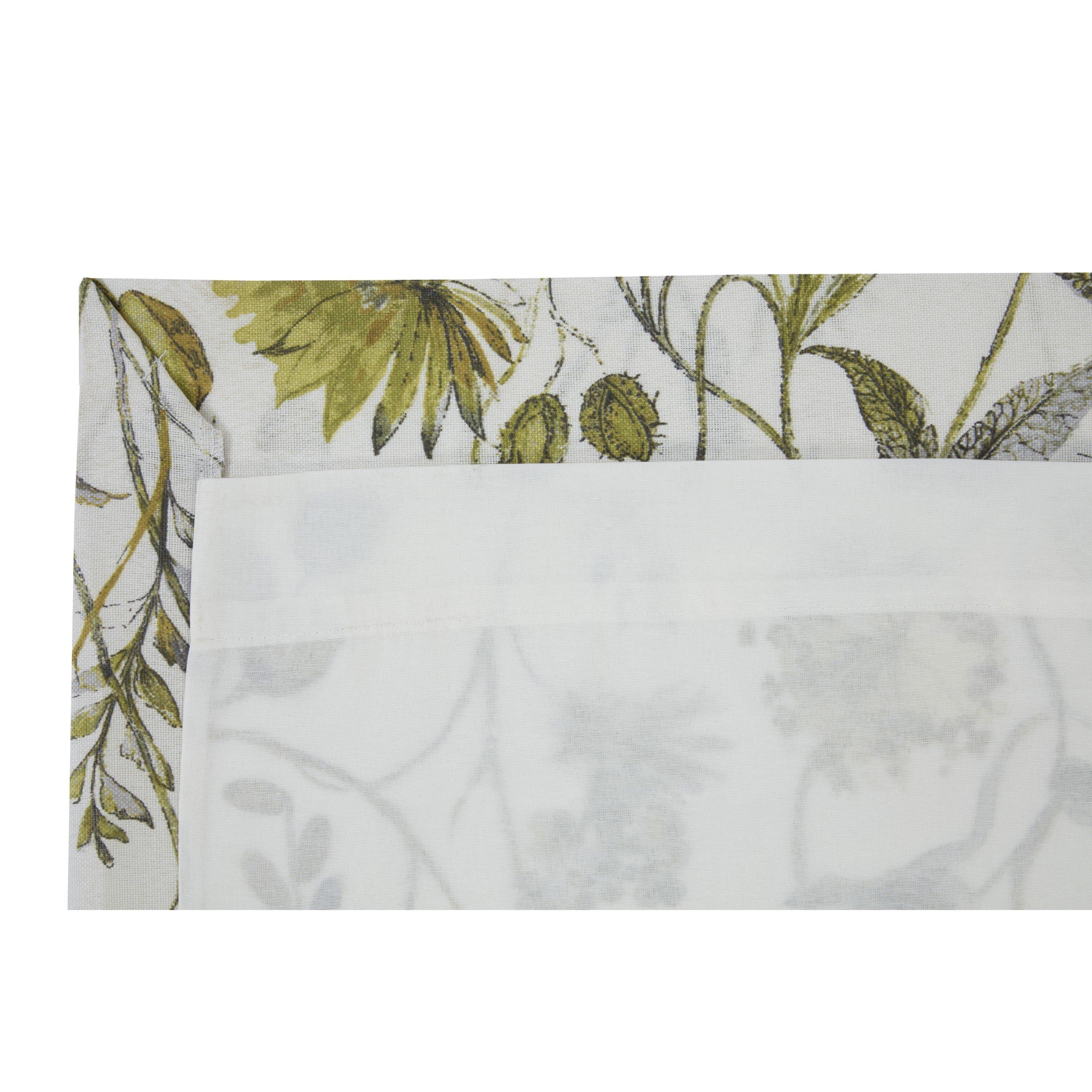 Fennel - Sundour - Grove Floral Pencil Pleat Curtains - 10