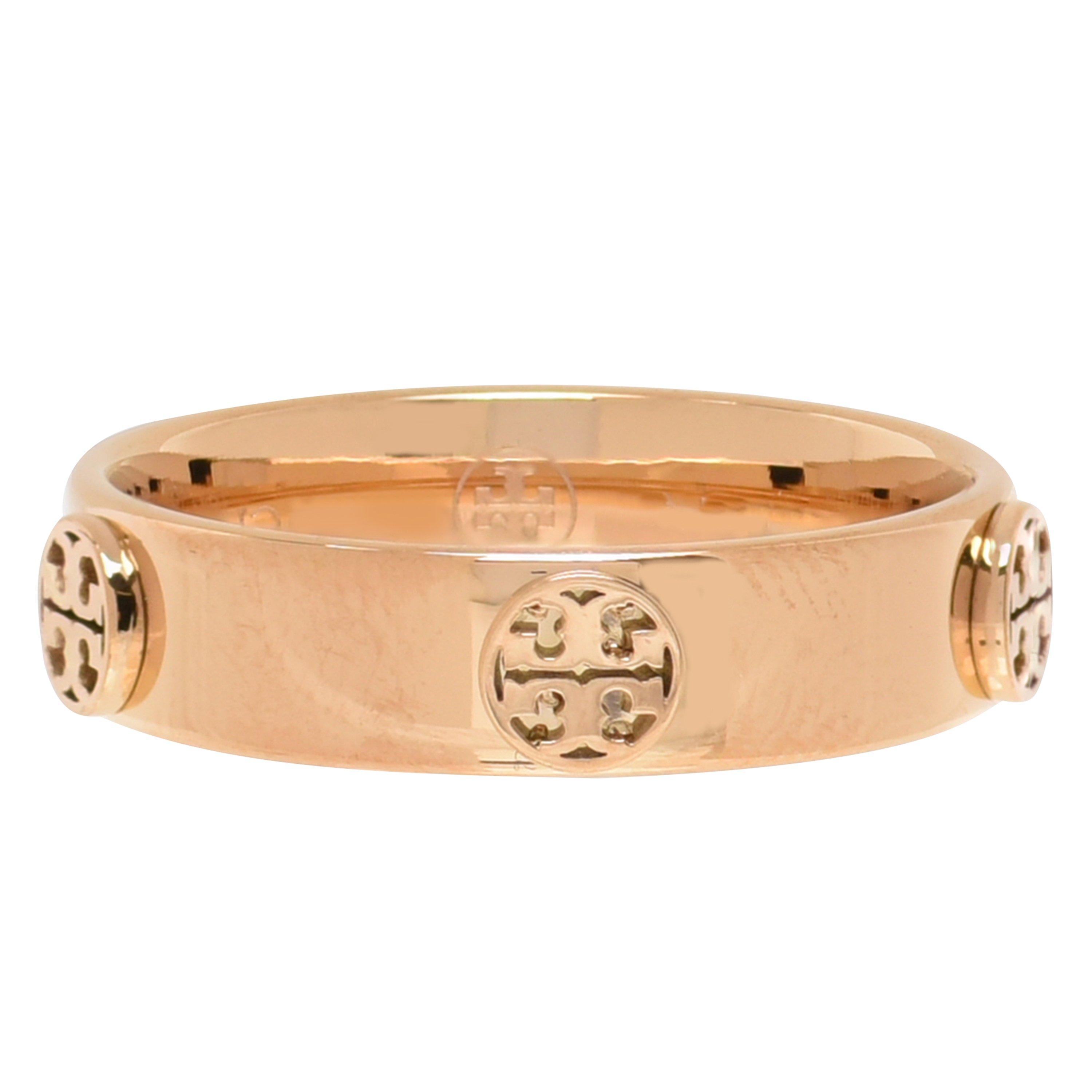 Gold - Tory Burch - Miller Stud Ring - 1