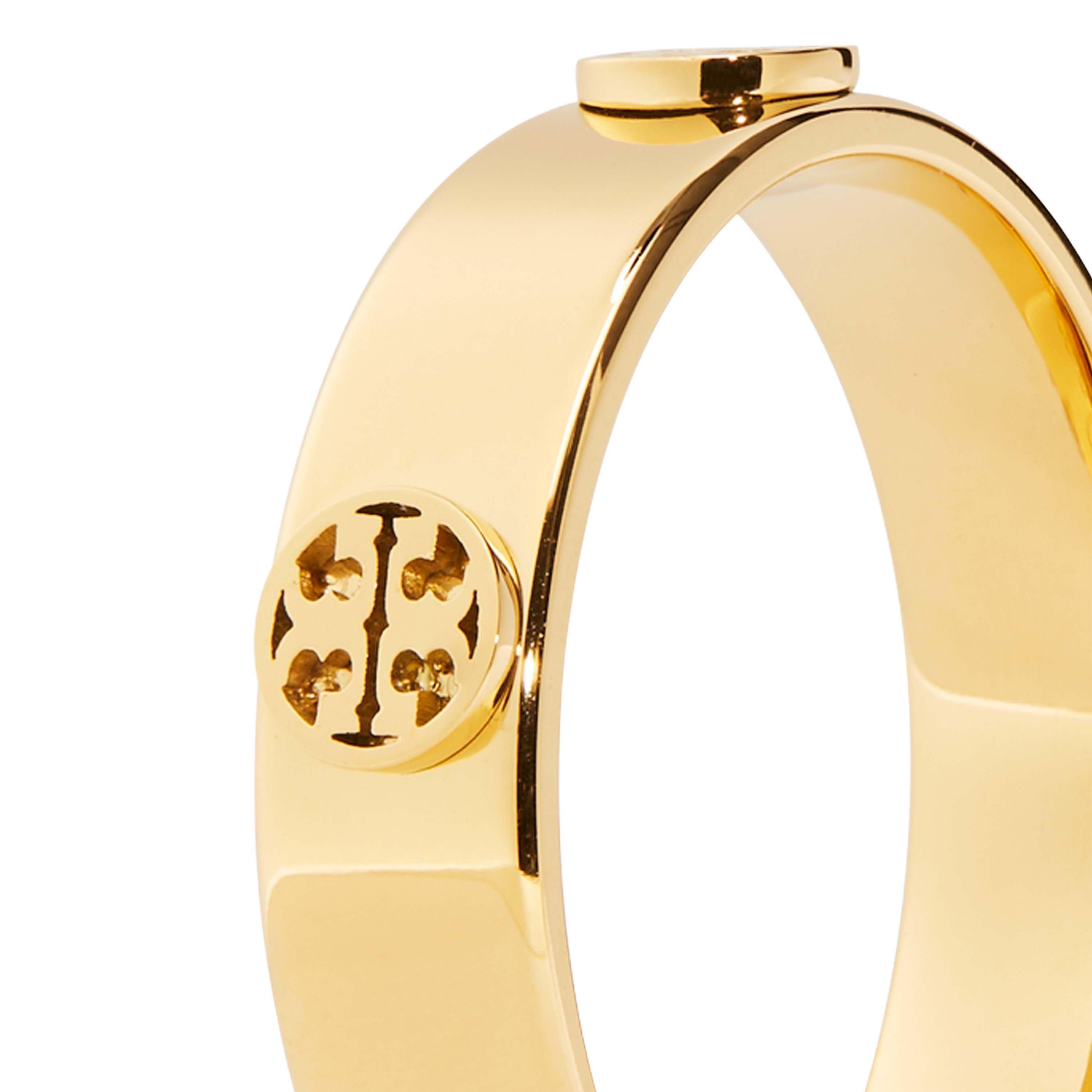 Gold - Tory Burch - Tory Burch Miller Stud Ring - 2