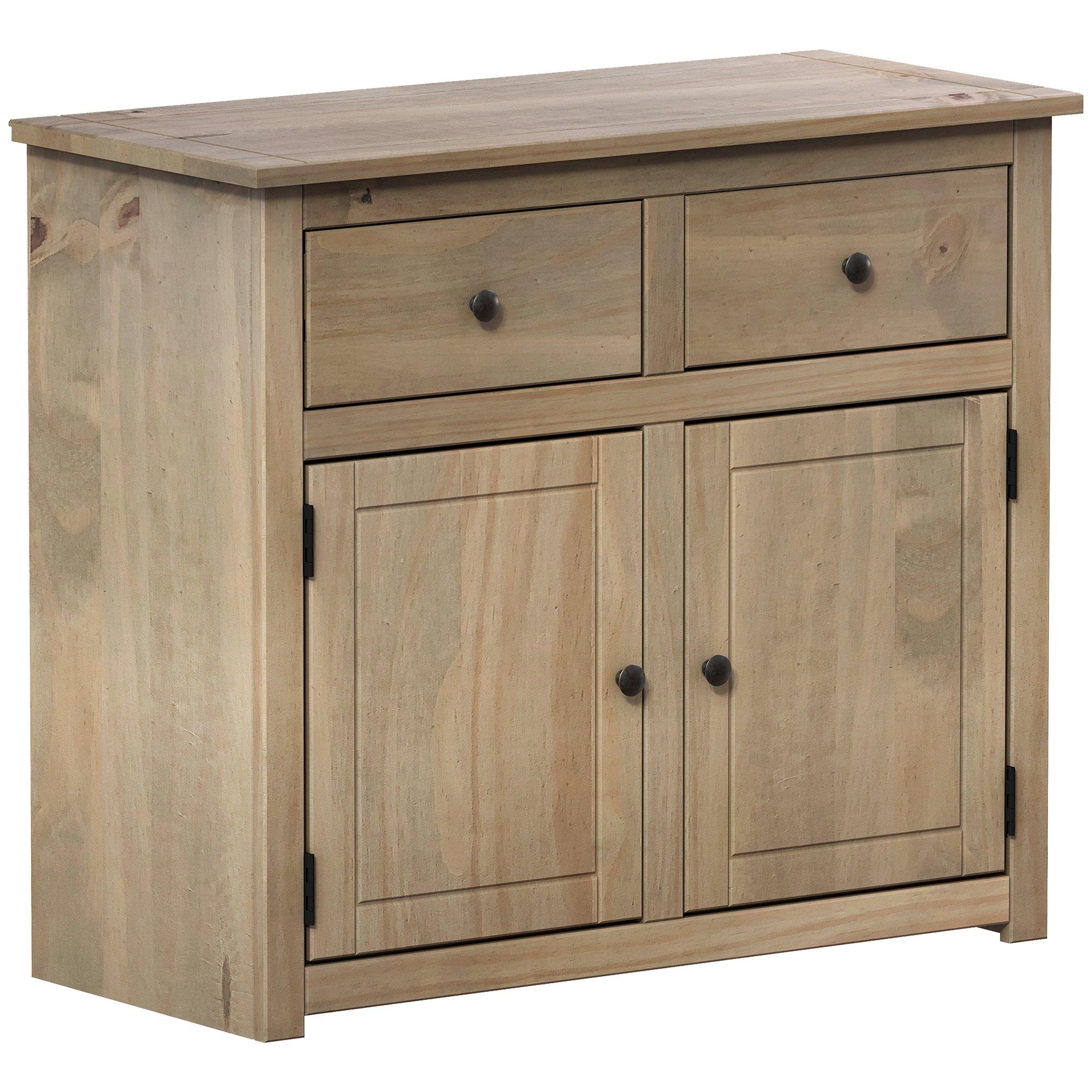 Pine - Lassic - Vida Designs Panama 2 Door 2 Drawer Sideboard - 7
