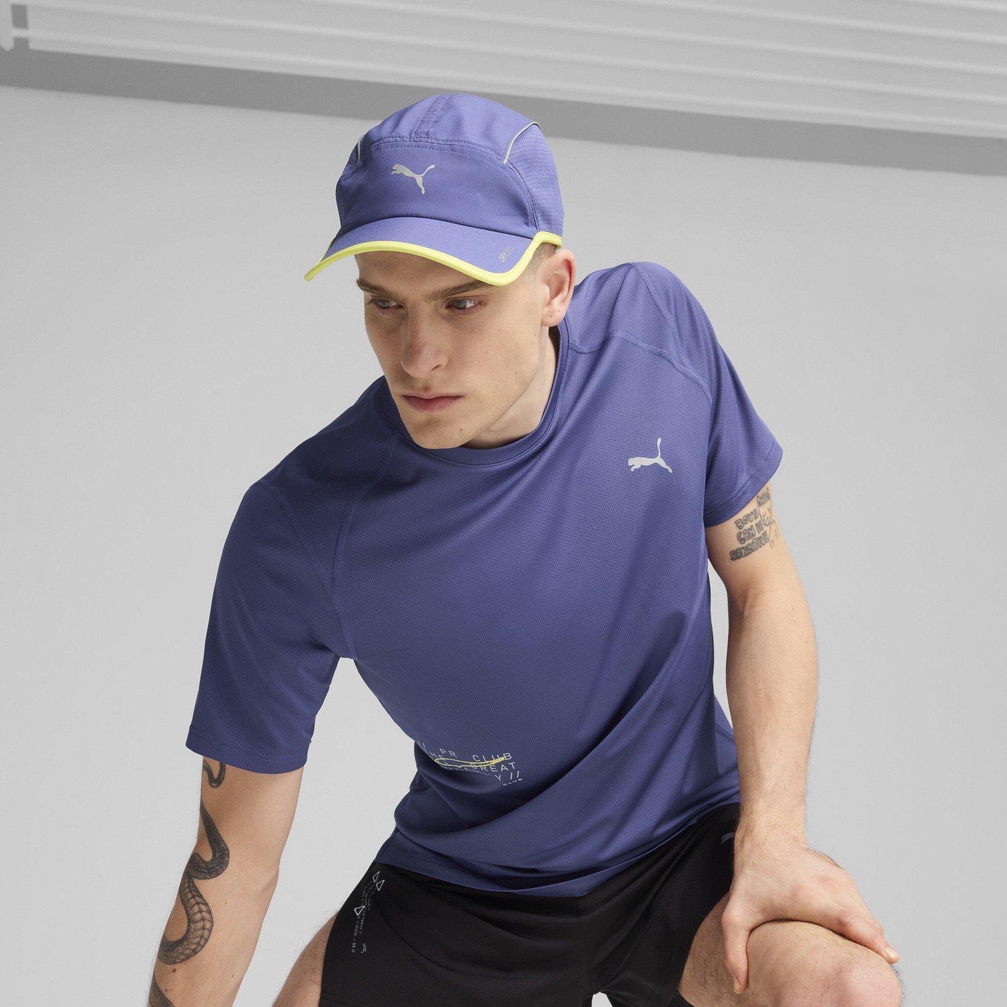 Blue/Yellow - Puma - Run Short visor 99 - 3