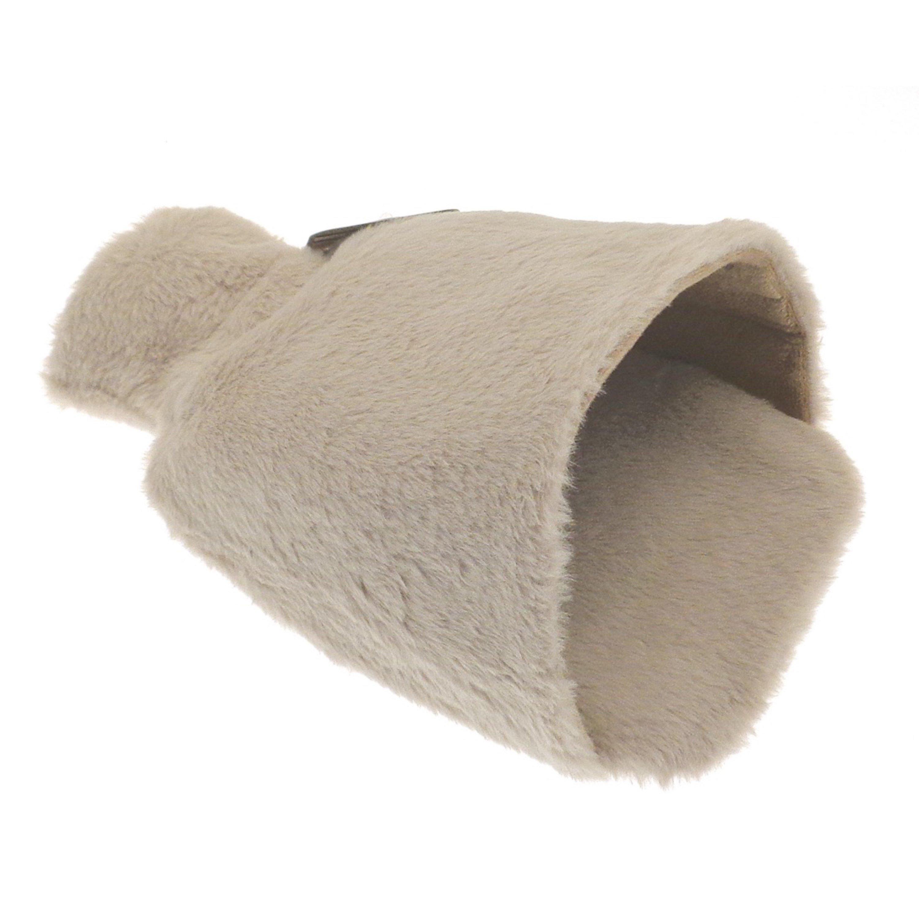 Natural - Country Club - Foot Hot Water Bottle Plush Faux Fur Natural - 1