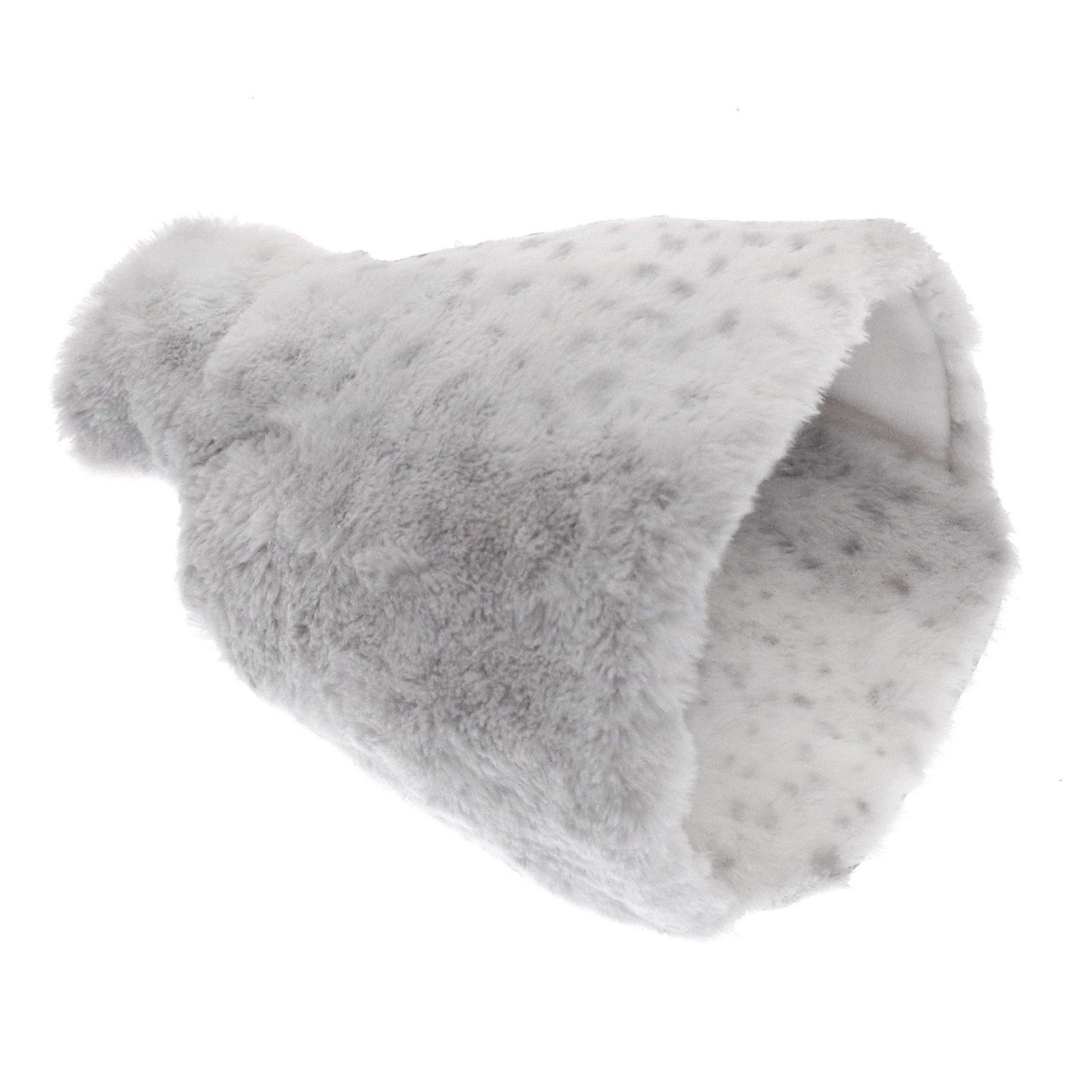 Printed - Country Club - Foot Hot Water Bottle Plush Faux Fur Printed - 1