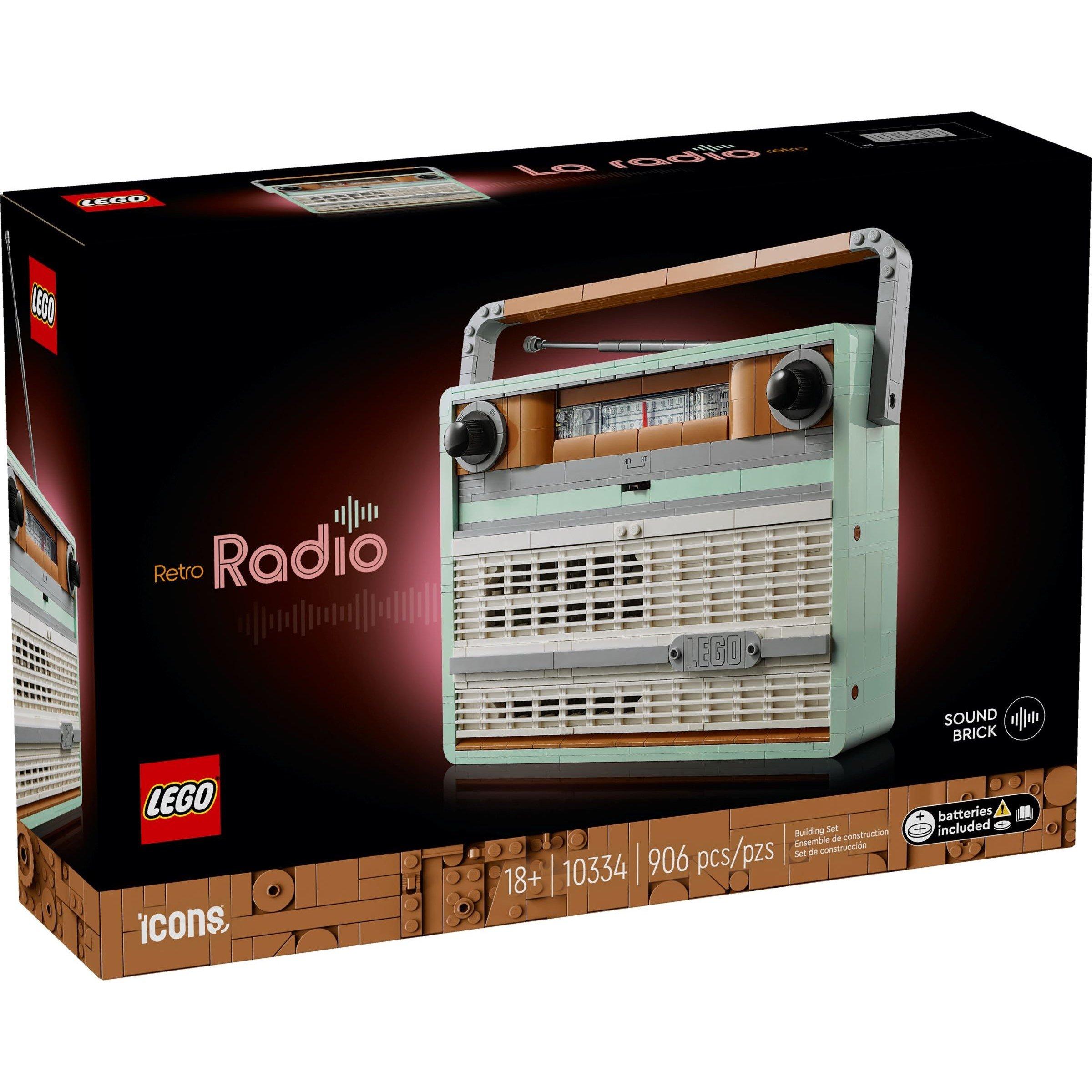Multi - LEGO - LEGO - 10334 Icons Retro Portable Radio - 1