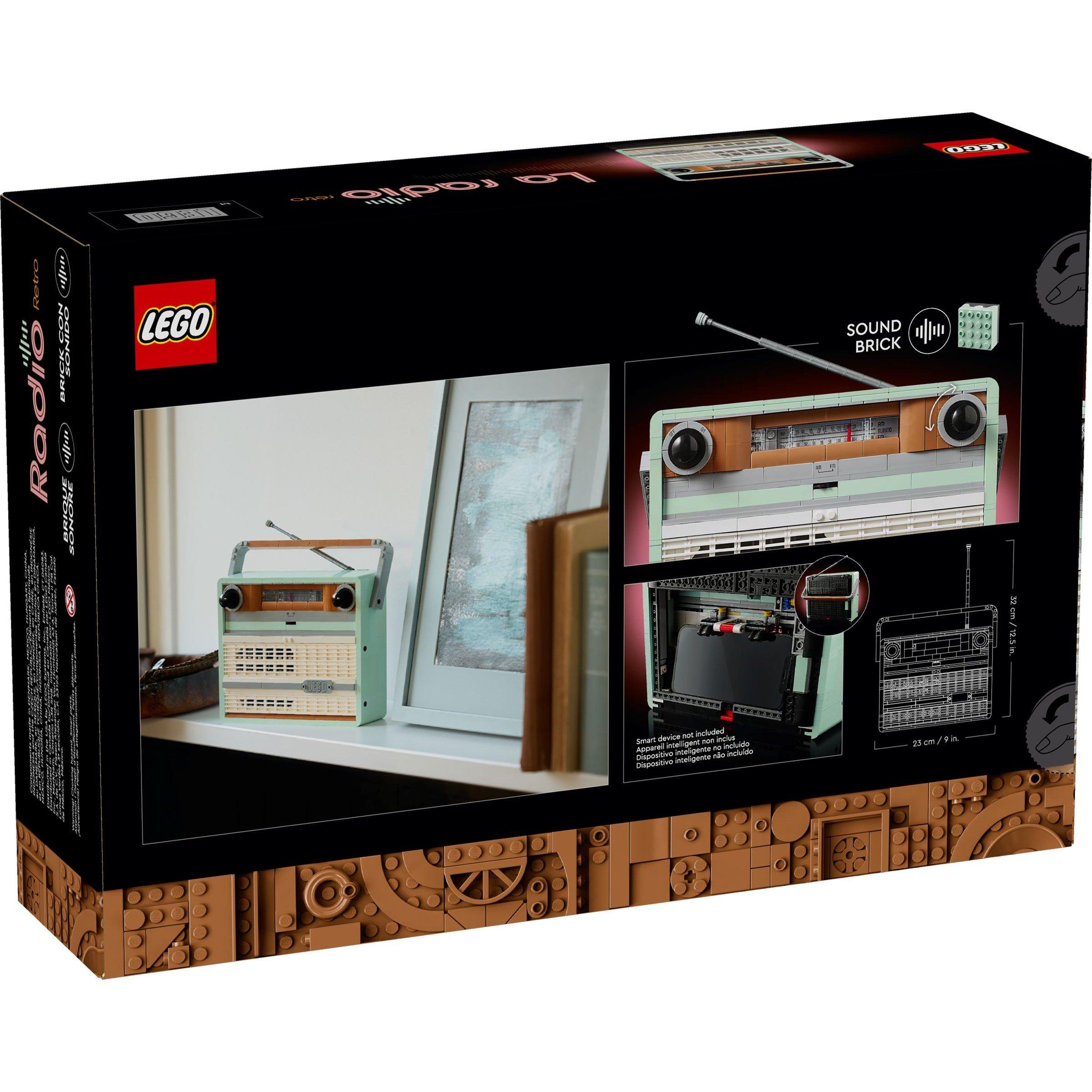 Multi - LEGO - LEGO - 10334 Icons Retro Portable Radio - 7