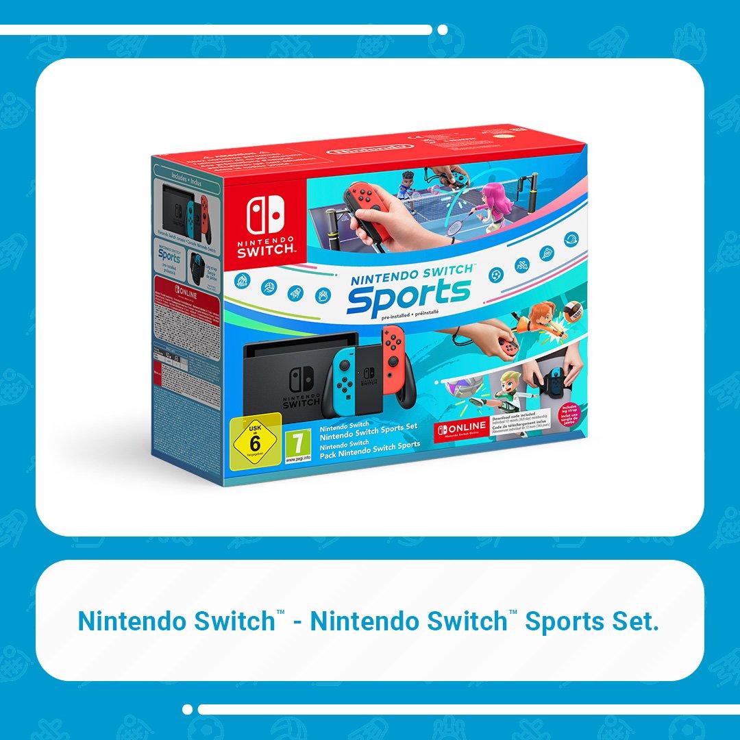 Neon - Nintendo - Switch (Neon Red/Neon Blue) Switch Sports + 12 Months NSO - 3
