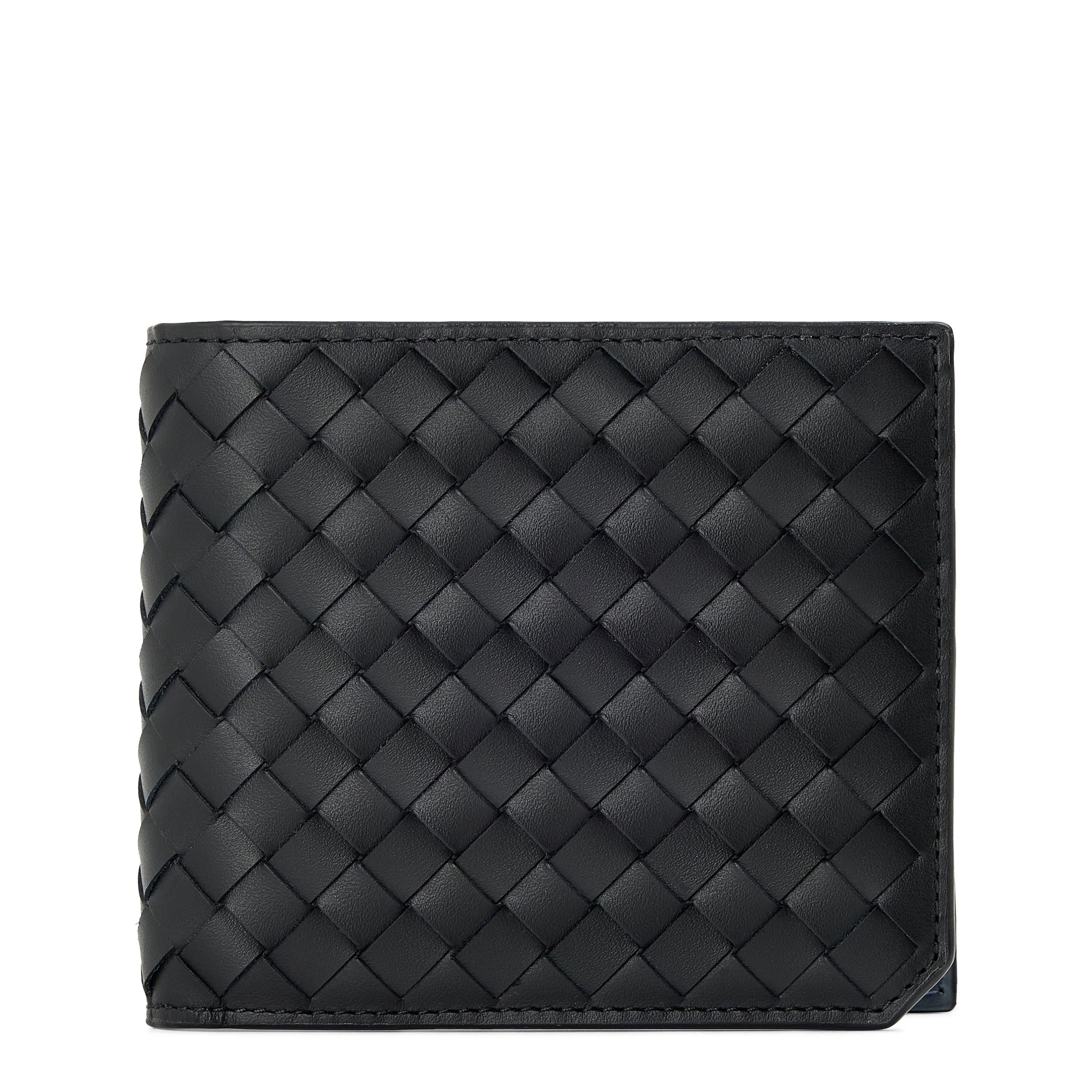 Black/Grey - Bottega Veneta - BV Bicolor Wallet Sn64 - 1