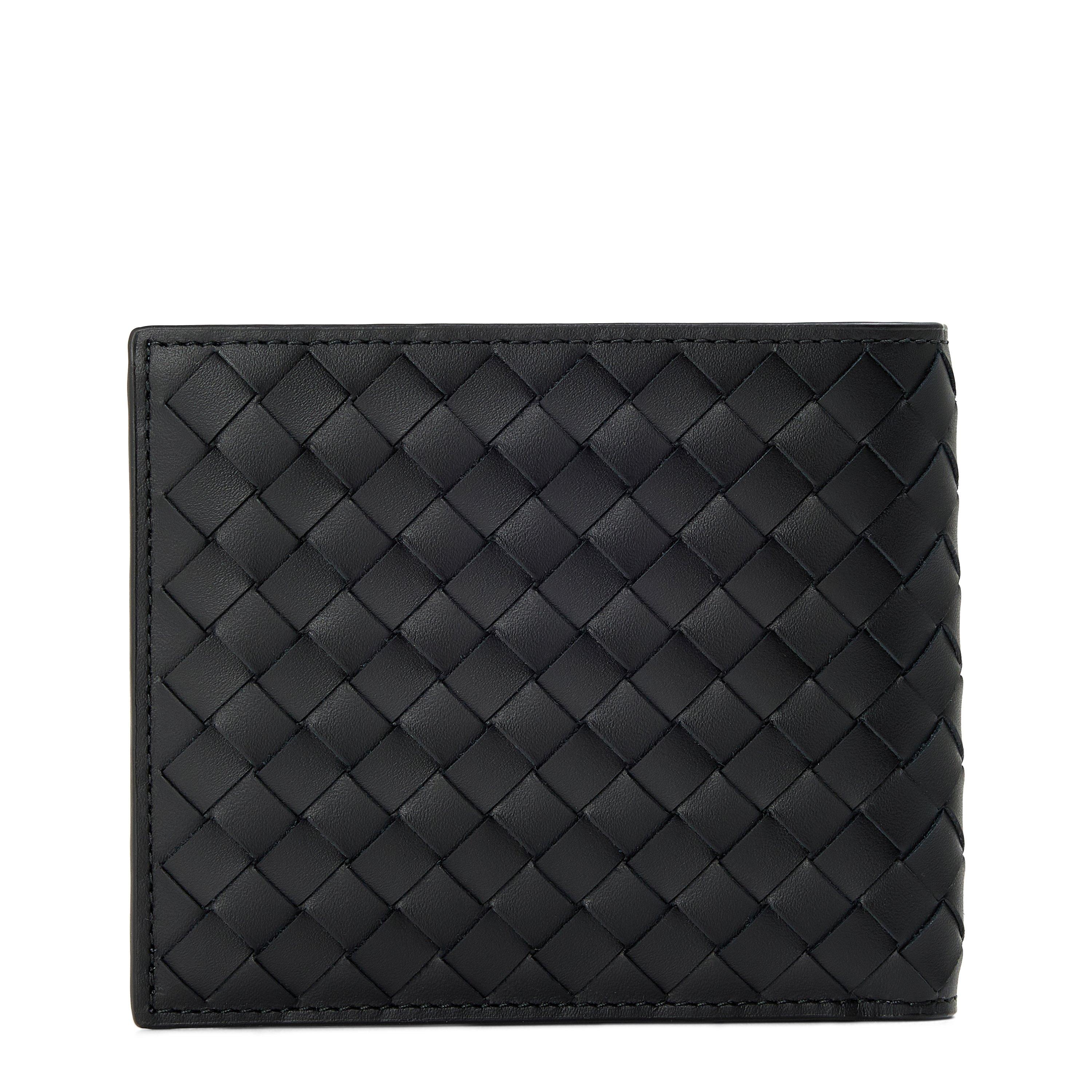 Black/Grey - Bottega Veneta - BV Bicolor Wallet Sn64 - 2