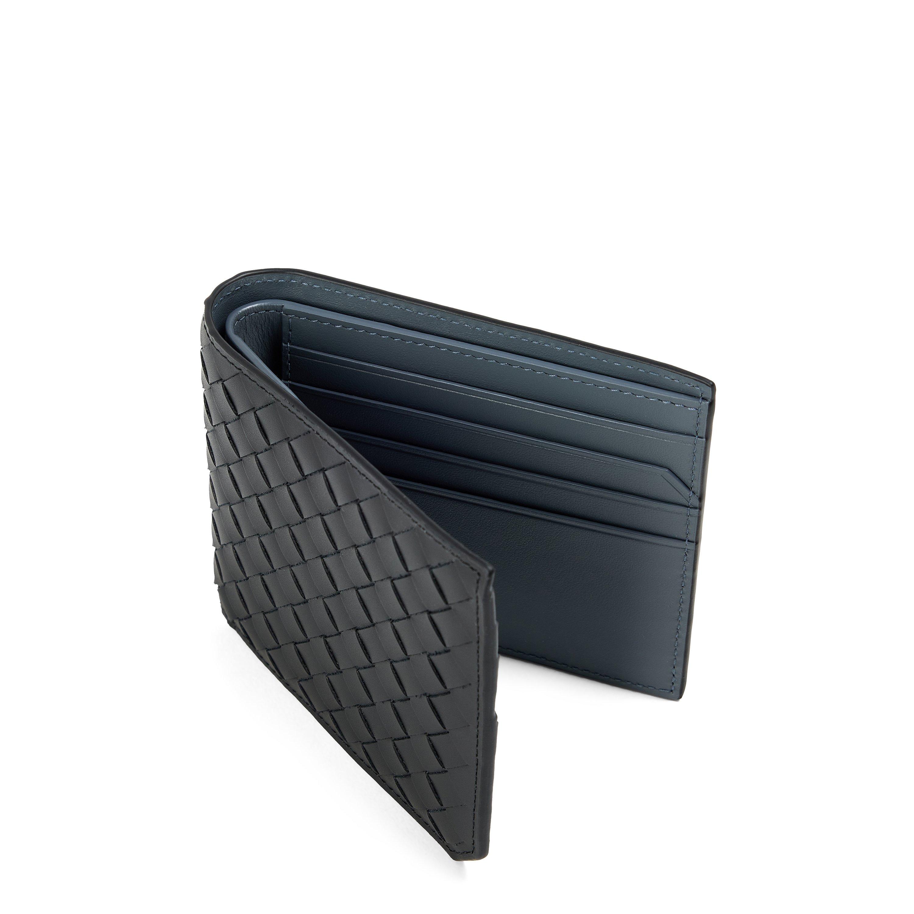 Black/Grey - Bottega Veneta - BV Bicolor Wallet Sn64 - 4