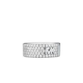 Michael Kors Mott Precious Metal Plated Pave Ring