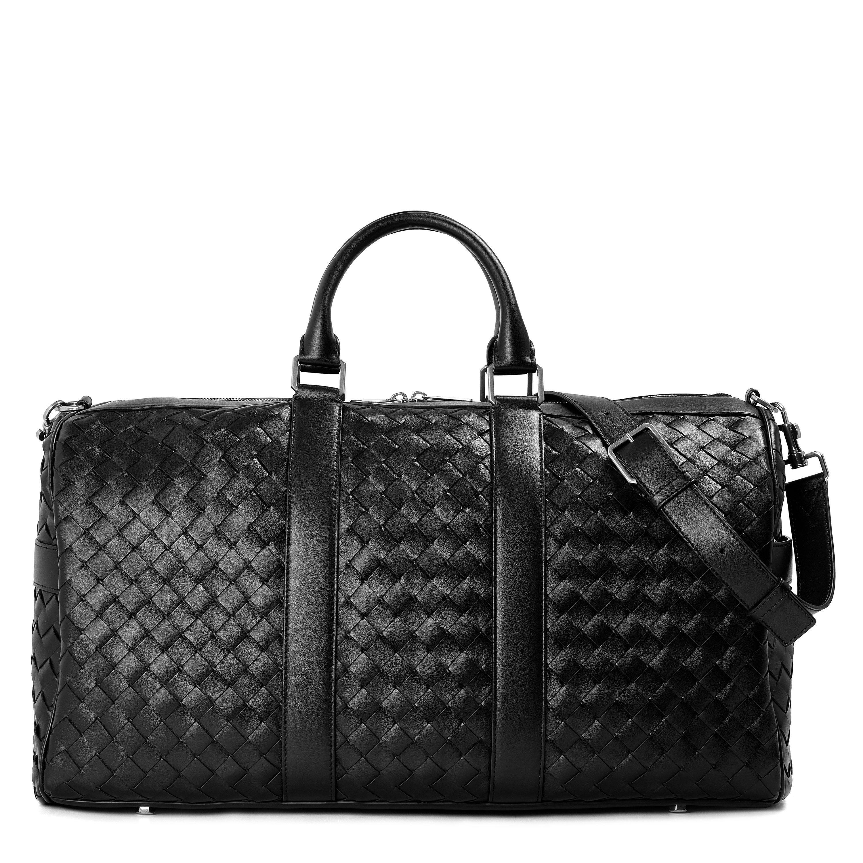 Black - Bottega Veneta - BV Inrtrec Duffle Sn64 - 1