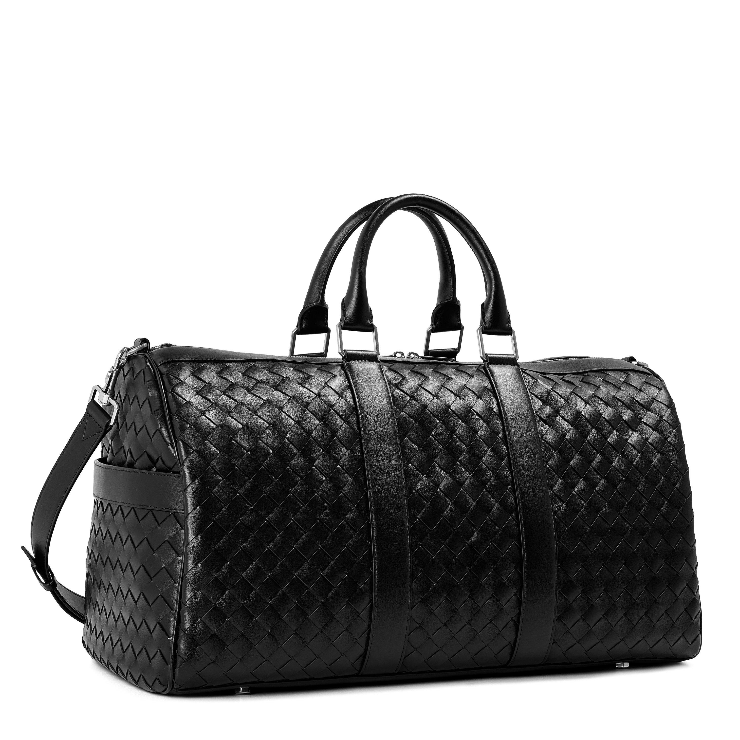 Black - Bottega Veneta - BV Inrtrec Duffle Sn64 - 2