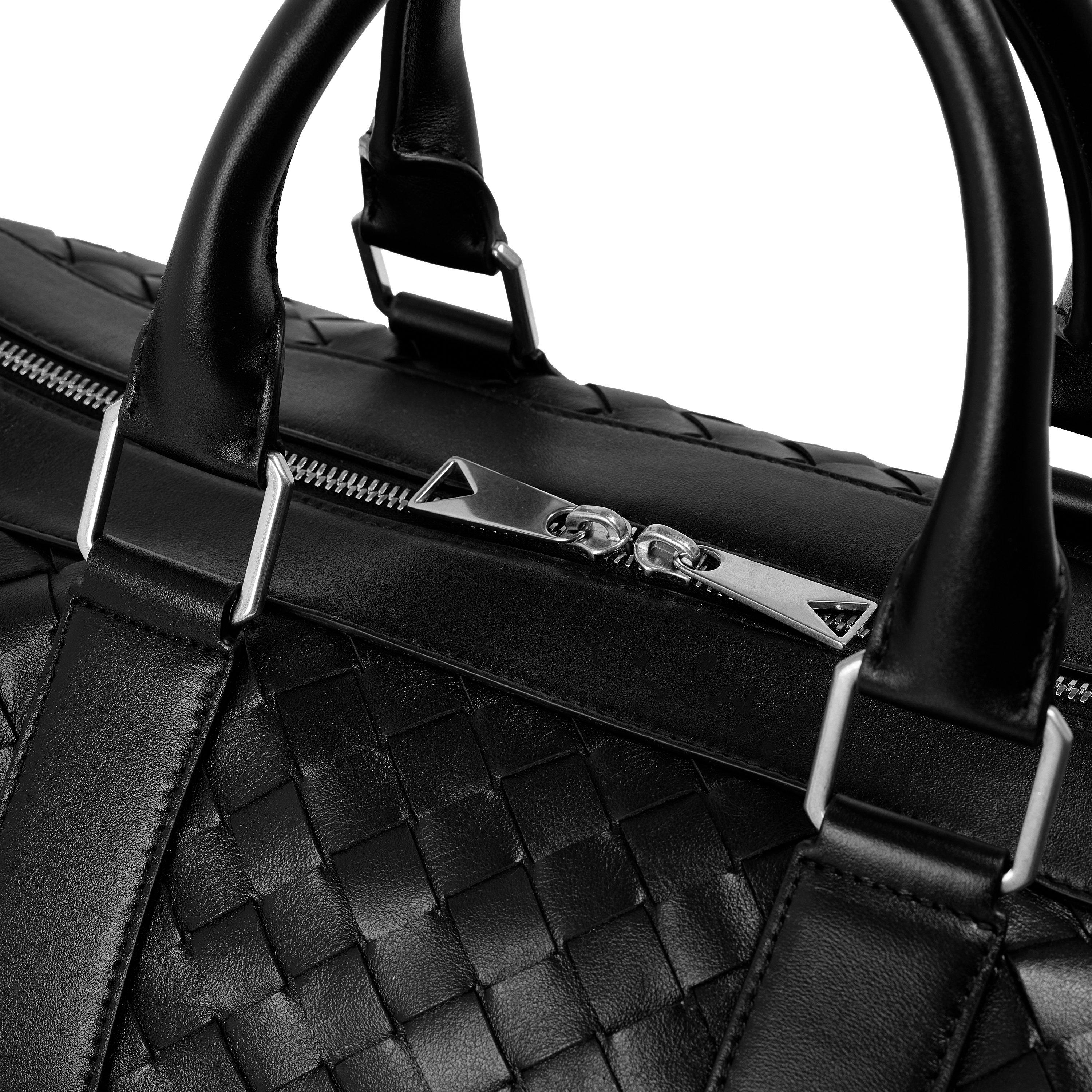 Black - Bottega Veneta - BV Inrtrec Duffle Sn64 - 3