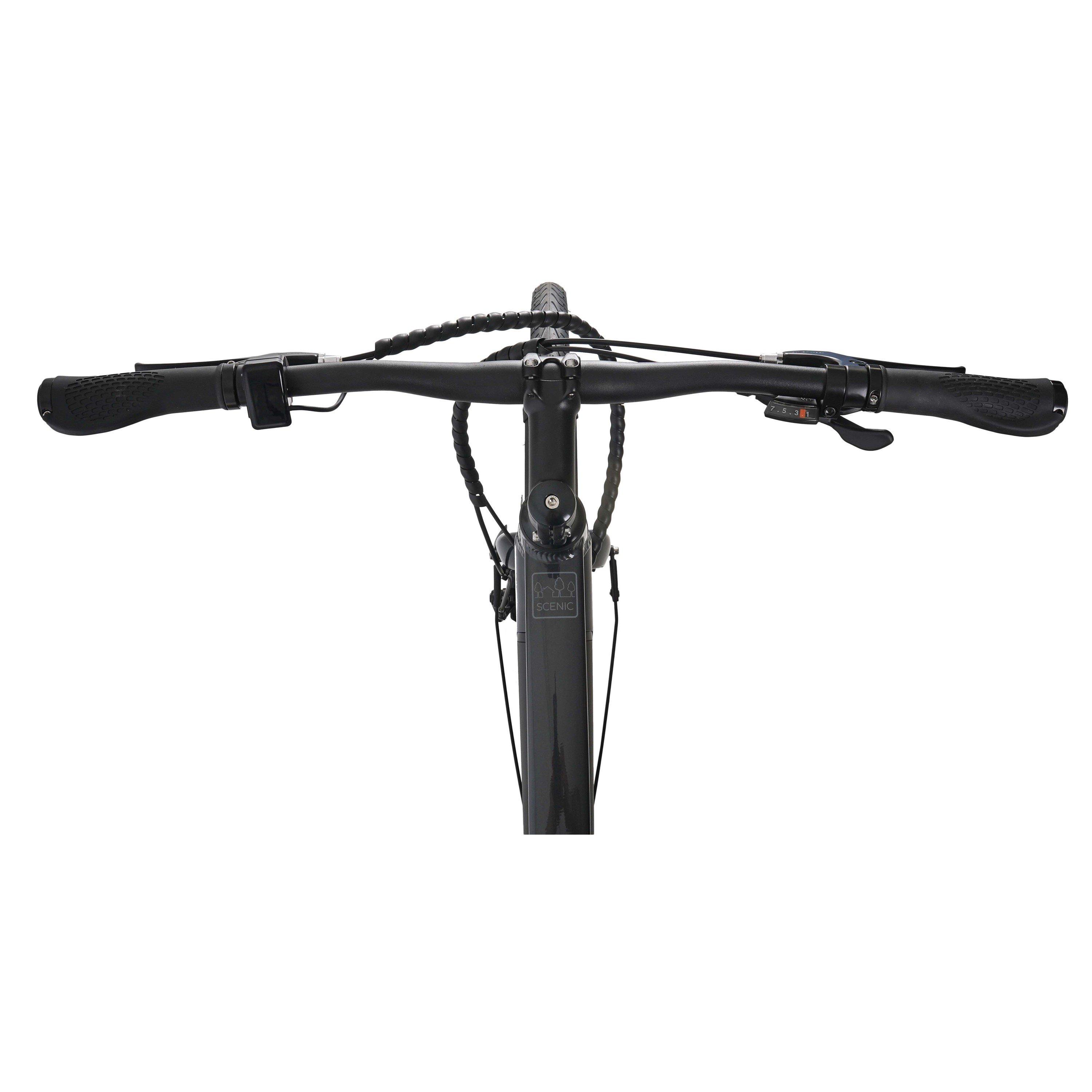 Grey - Dawes - Dawes Scenic Crossbar Electric Hybrid Bike - 5