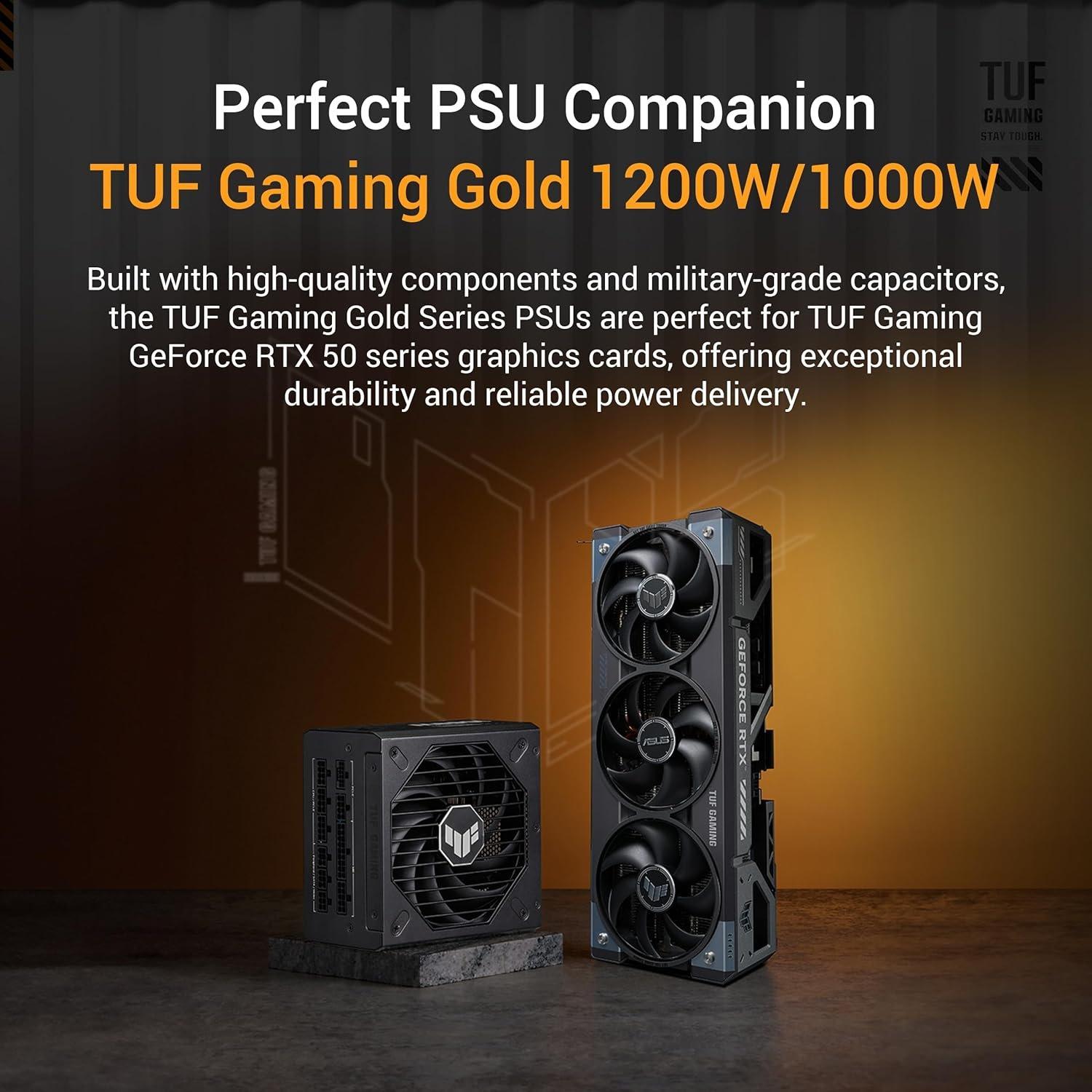 Zwart - ASUS - ASUS TUF Gaming GeForce RTX 5080 16GB GDDR7 OC Edition Gaming Graphics Card - 5