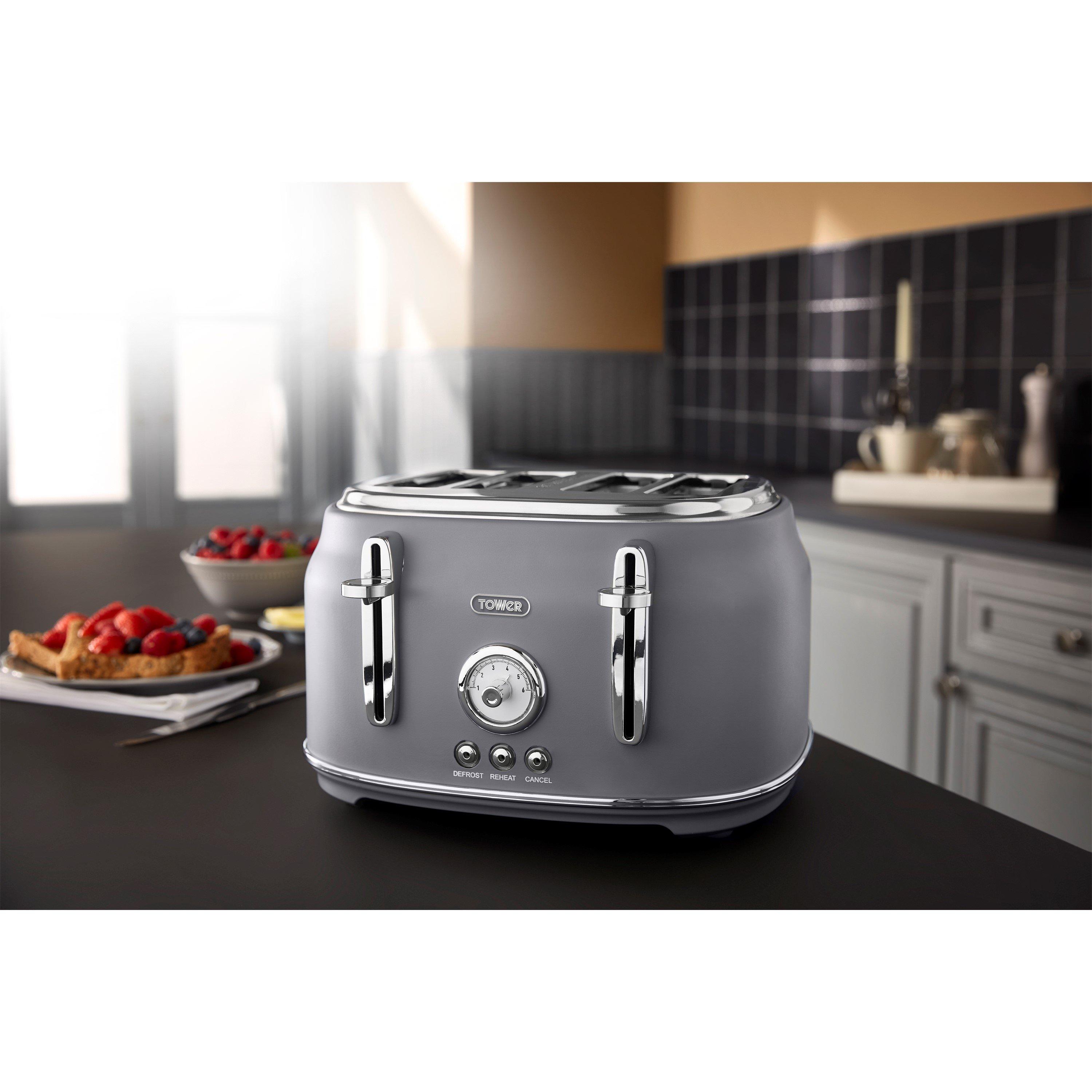 None - Tower - Tower Renaissance 1.7L Kettle & 4 Slice Toaster - 2