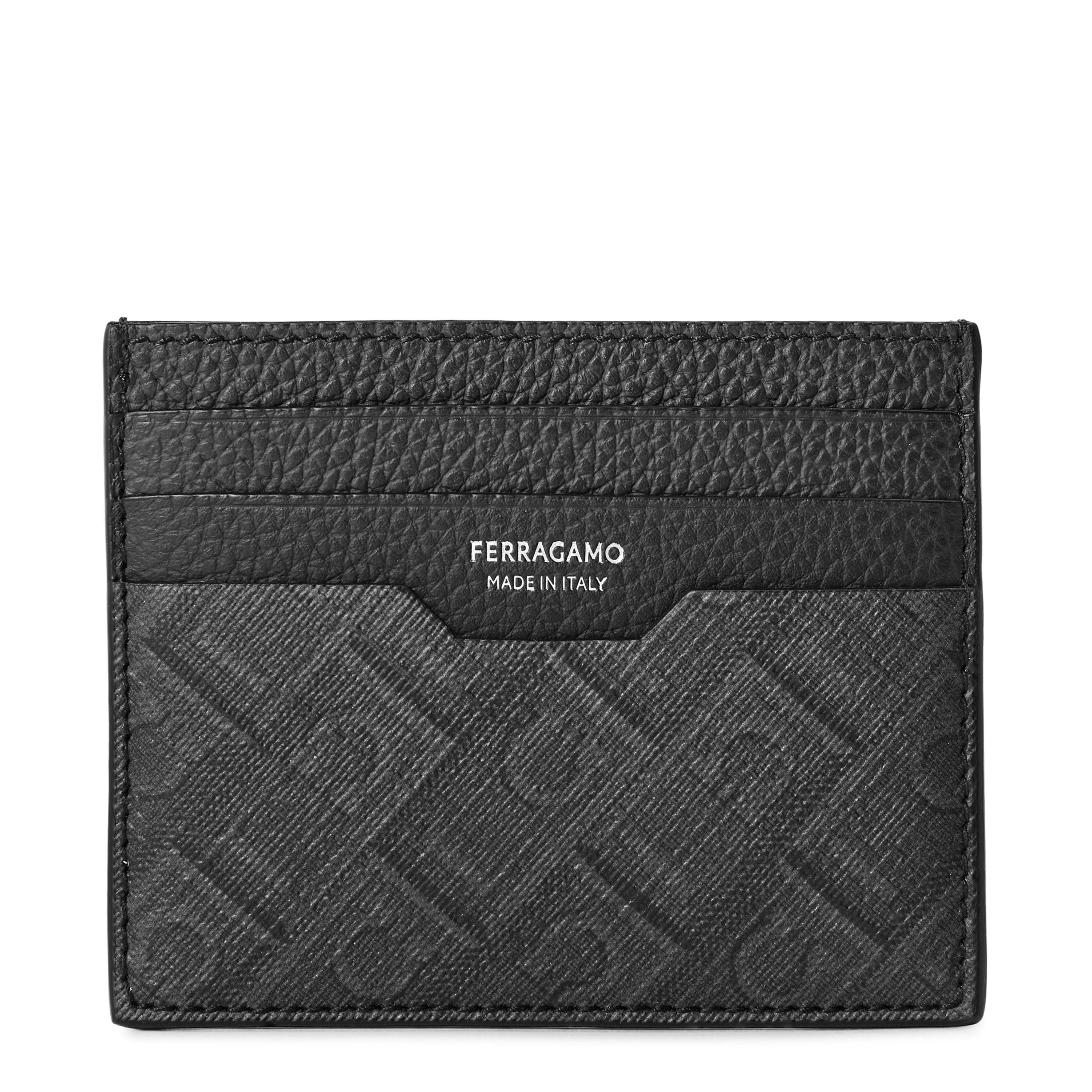 Nero/Grigio - Ferragamo - FG Monogram CC Sn63 - 1