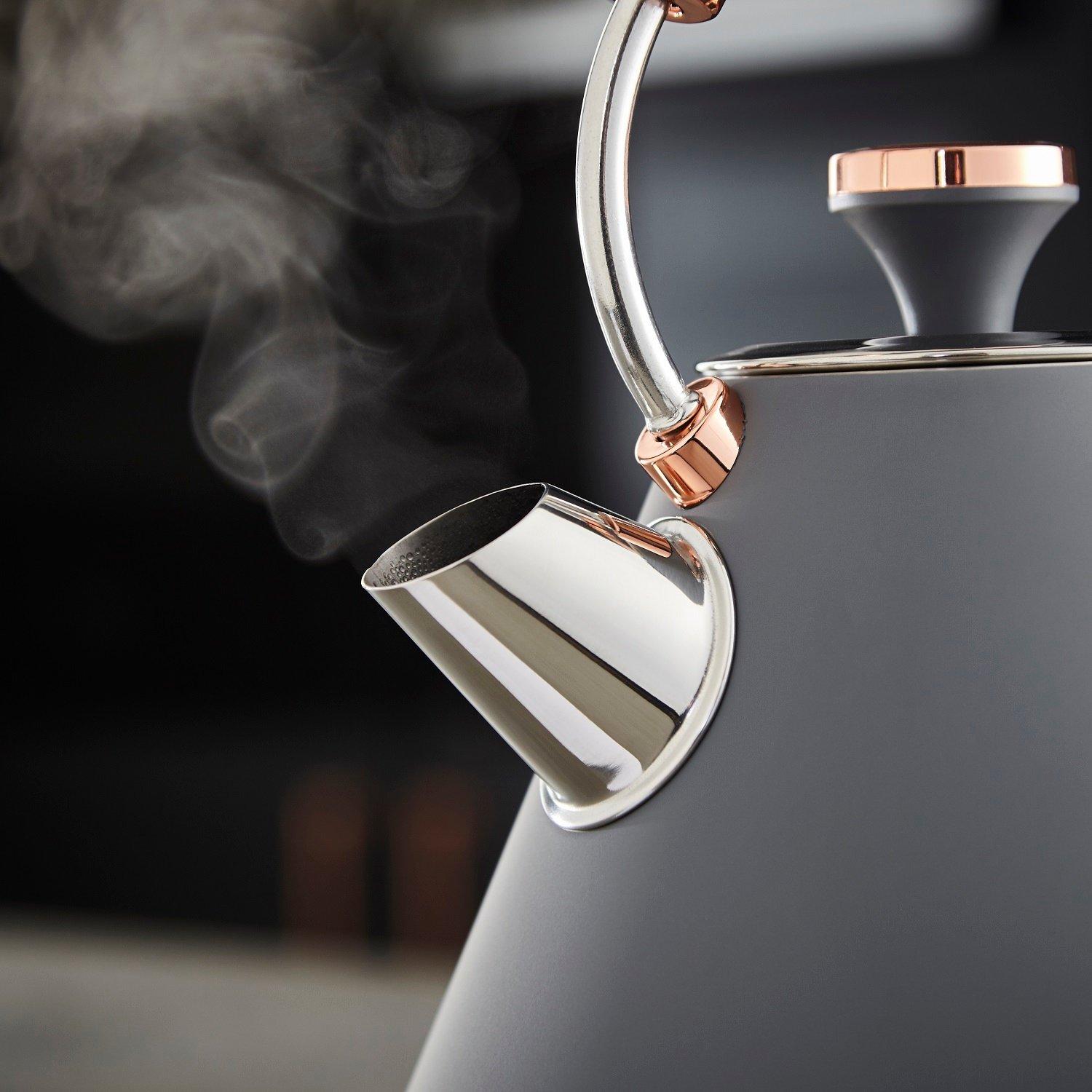 None - Tower - Tower 1.7L Kettle, 4 Slice Toaster & 20L Microwave - 4