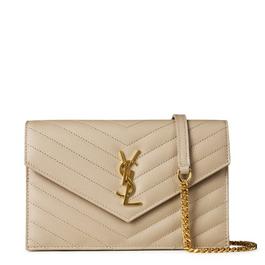 Saint Laurent Monogram Envelope Crossbody Bag