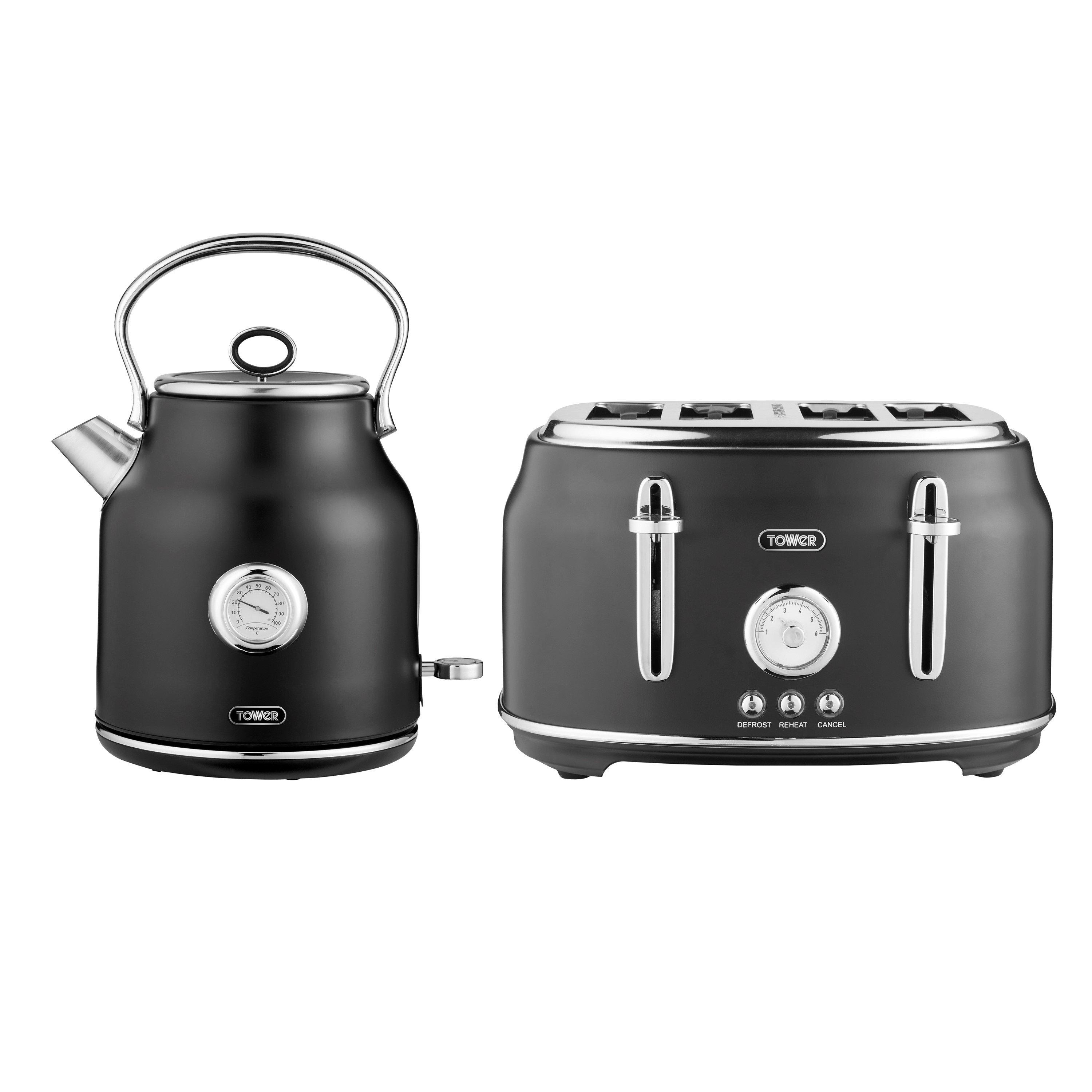 Tower Tower Renaissance 1.7L Kettle & 4 Slice Toaster