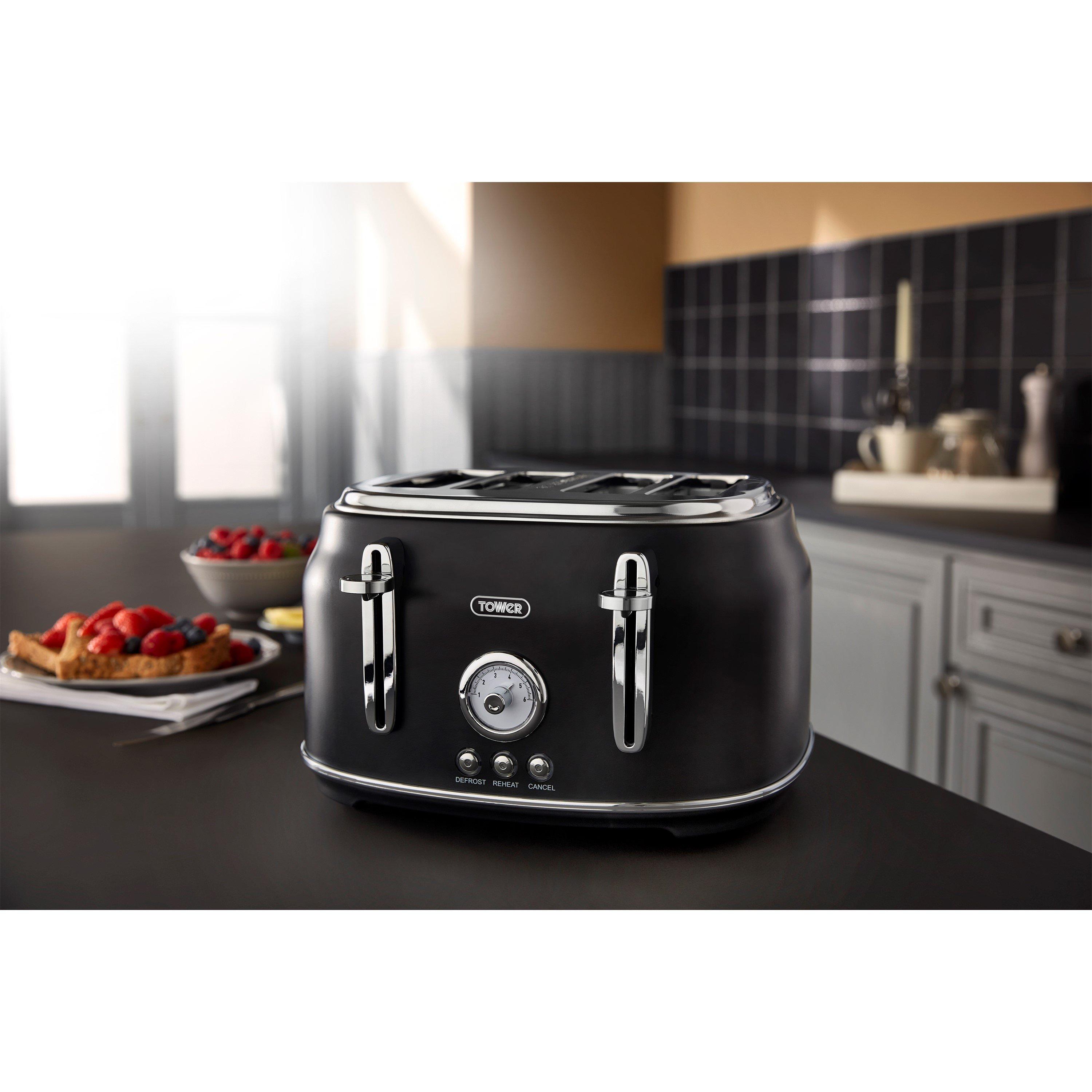 None - Tower - Tower Renaissance 1.7L Kettle & 4 Slice Toaster - 2