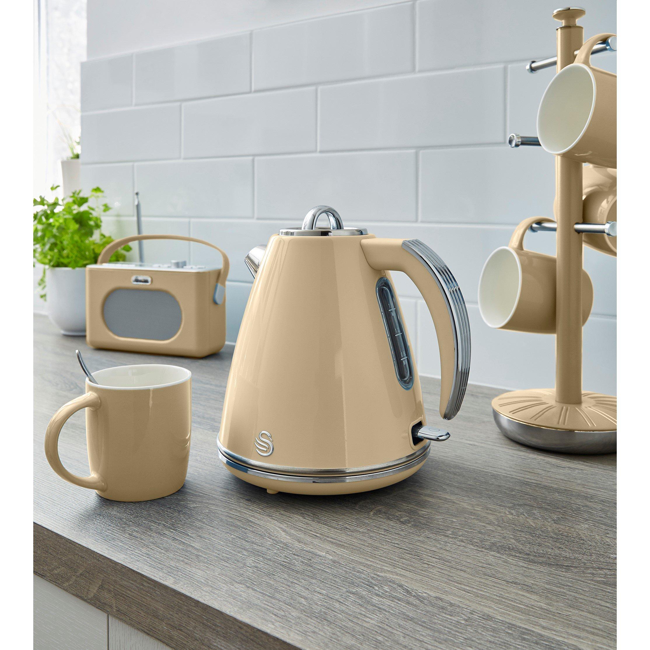 None - Swan - Retro 1.5L Kettle & 4 Slice Toaster - 7