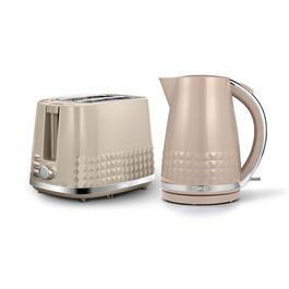 Tower Tower Solitaire 1.5L Kettle + 2 Slice Toaster Latt