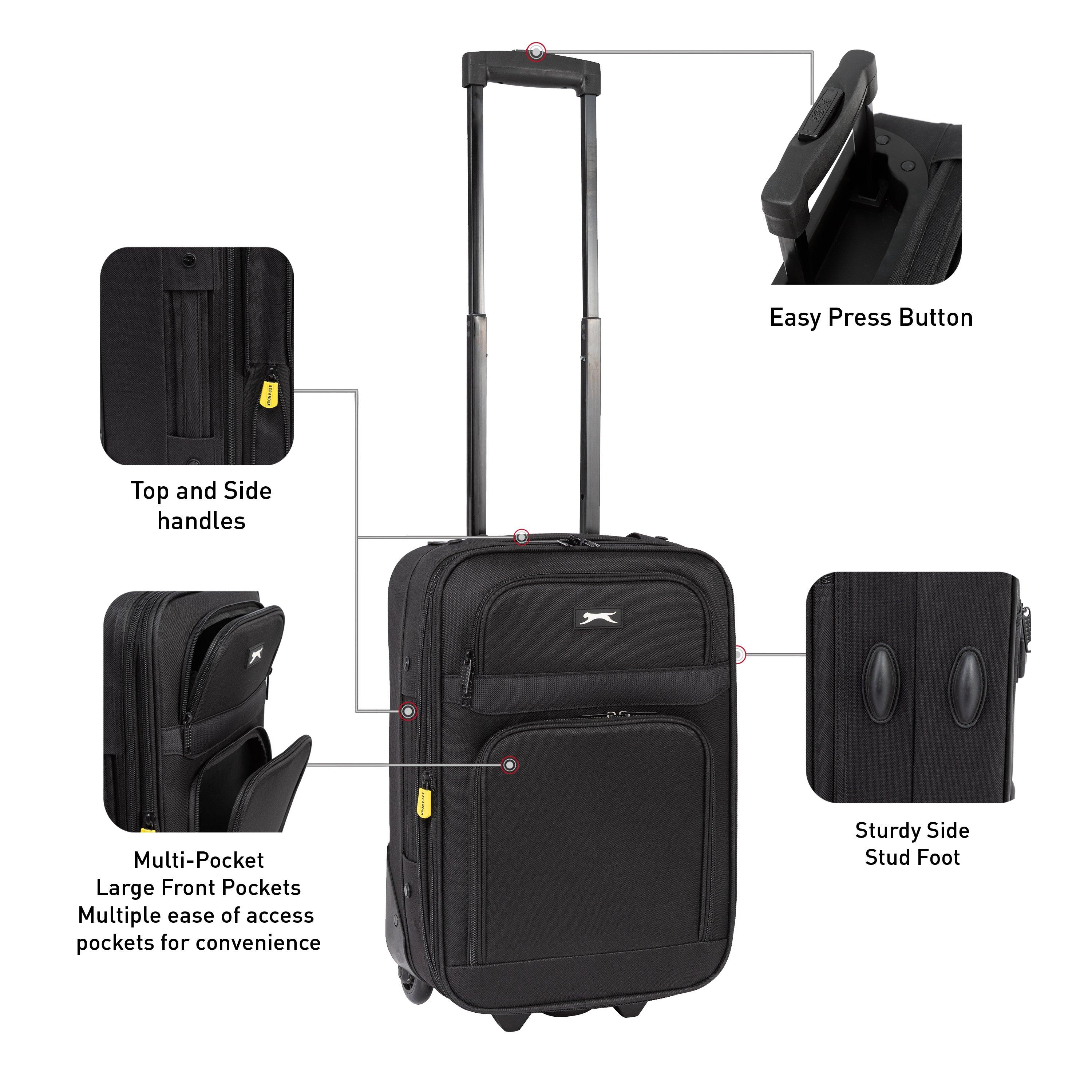 19in/47cm - Slazenger - Fabric Trolley Cases - 3