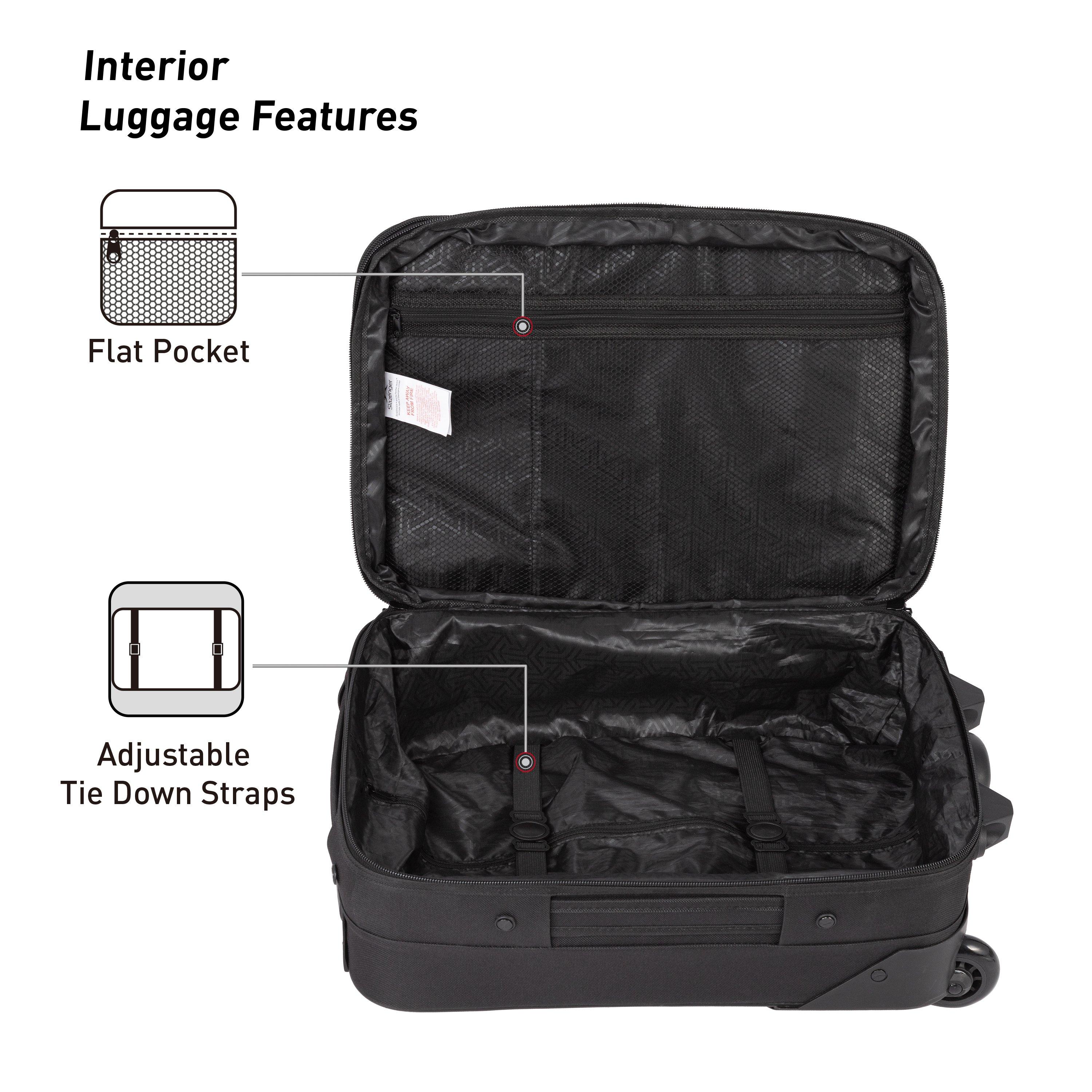 19in/47cm - Slazenger - Fabric Trolley Cases - 5