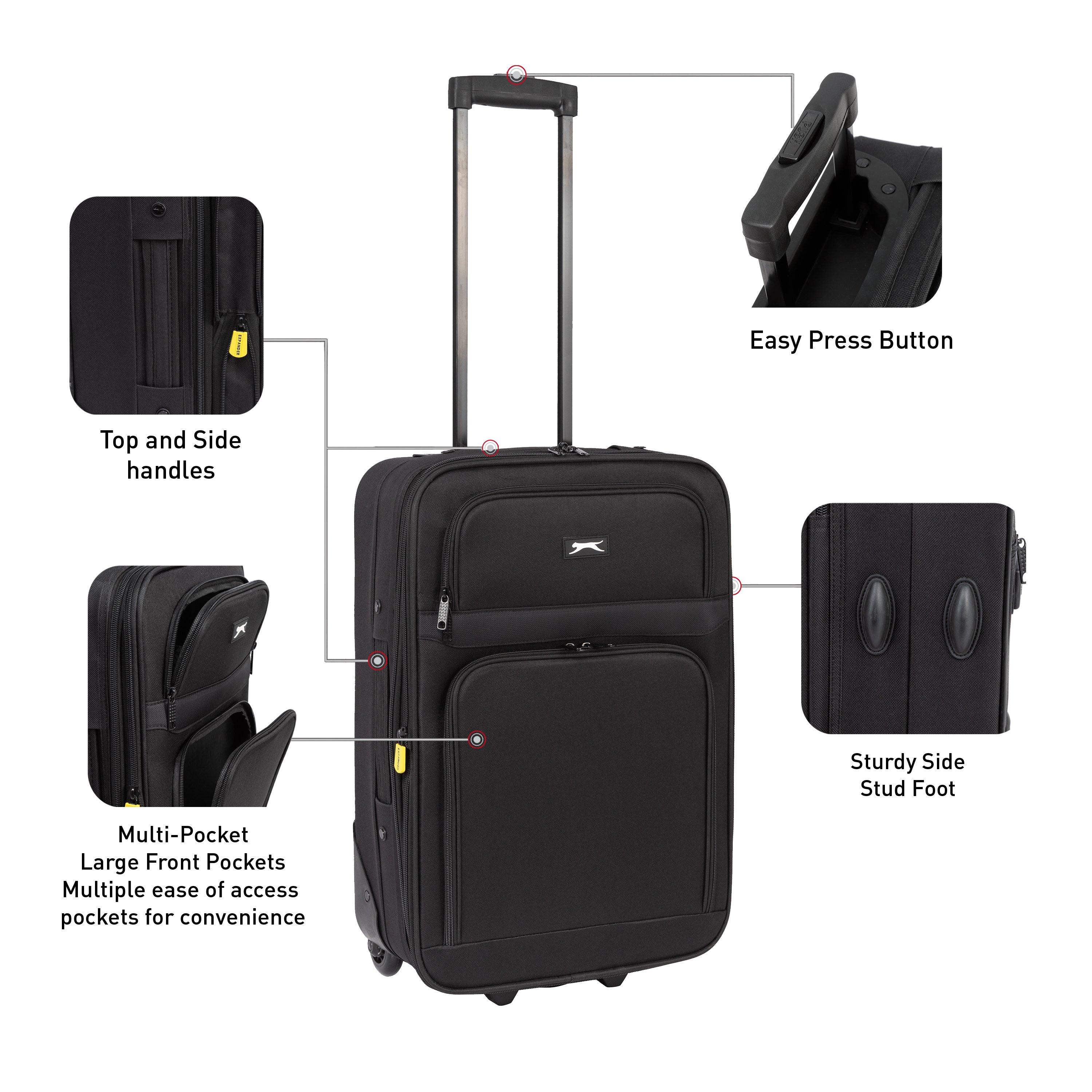 22in/54cm - Slazenger - Fabric Trolley Cases - 3