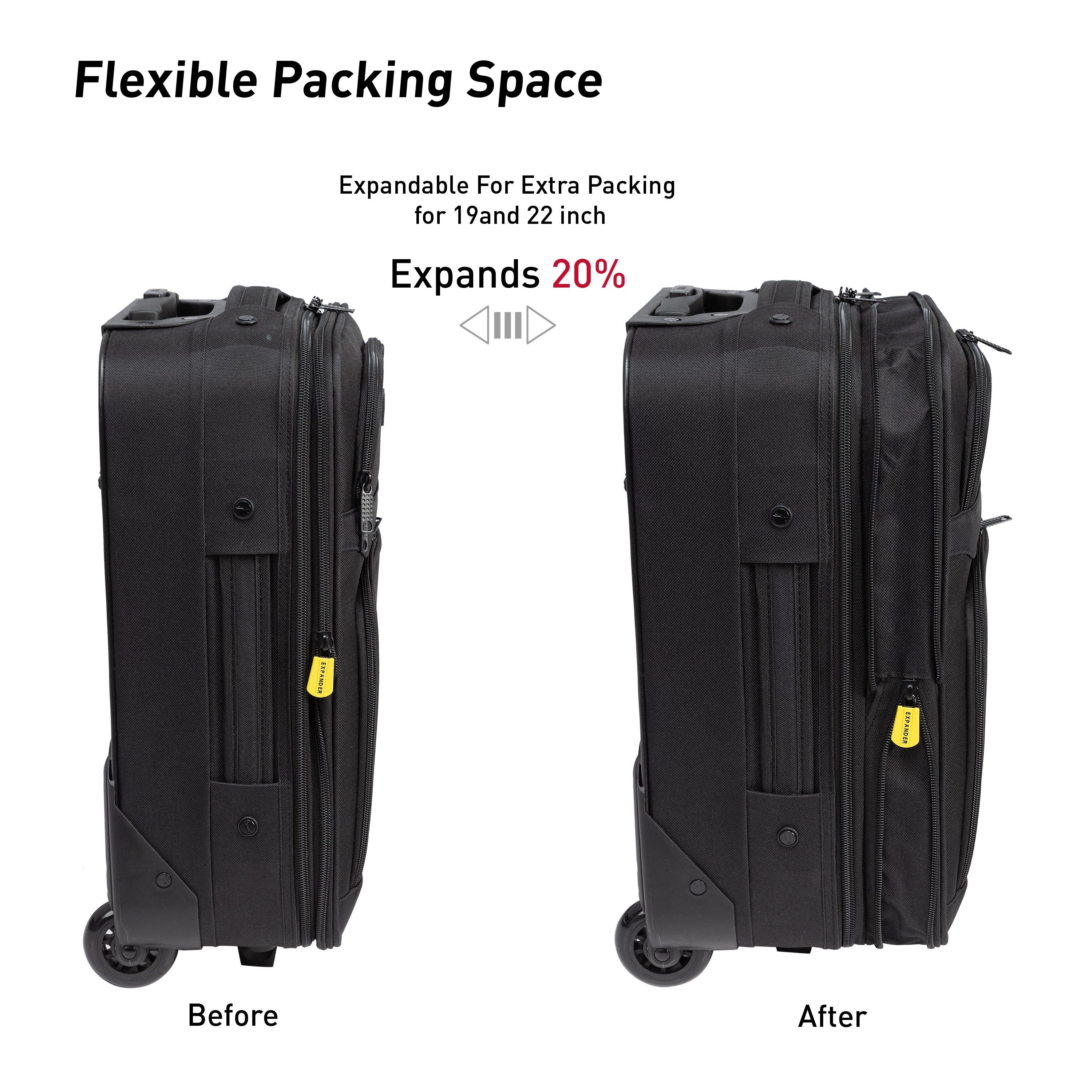 22in/54cm - Slazenger - Fabric Trolley Cases - 4