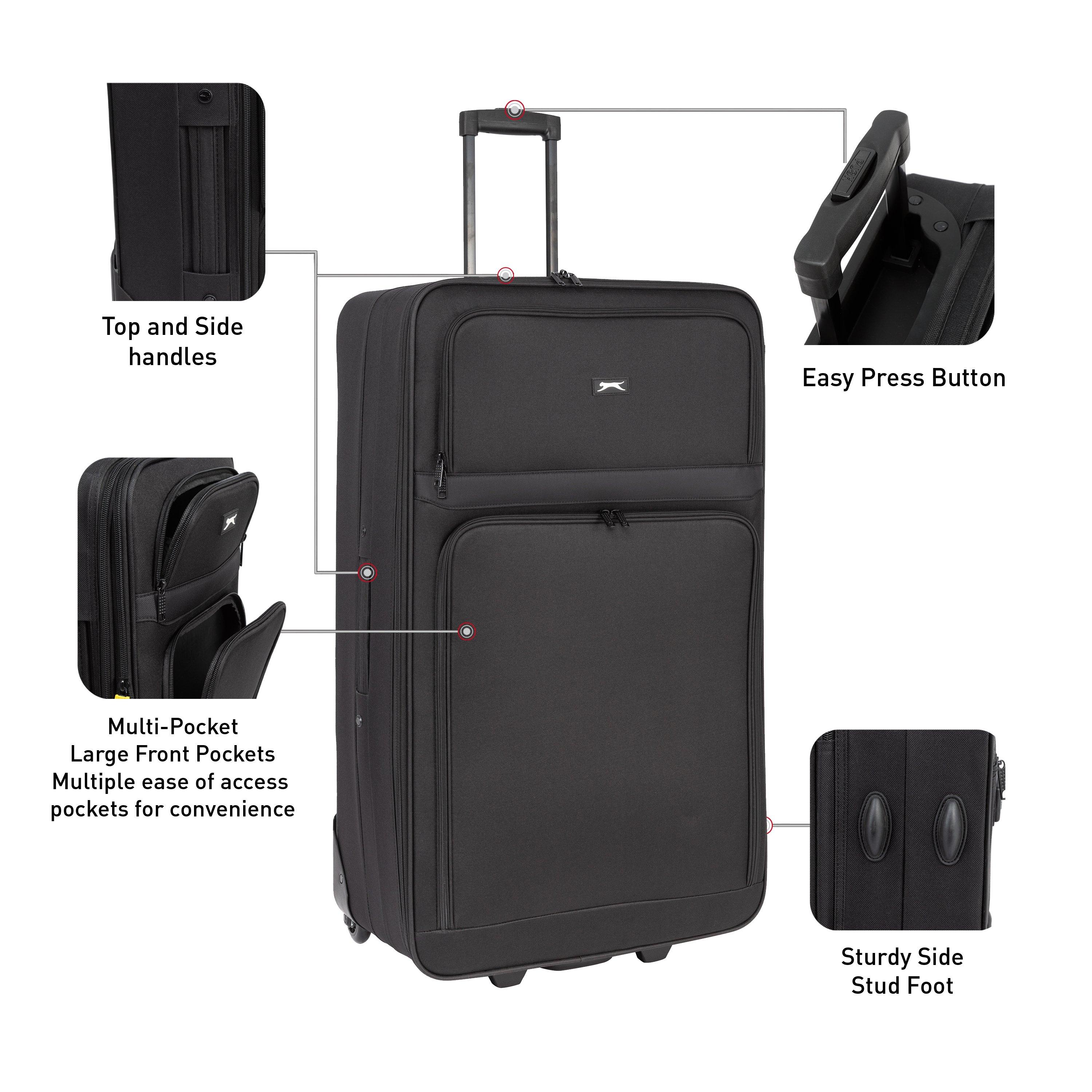 34in/84cm - Slazenger - Fabric Trolley Cases - 3