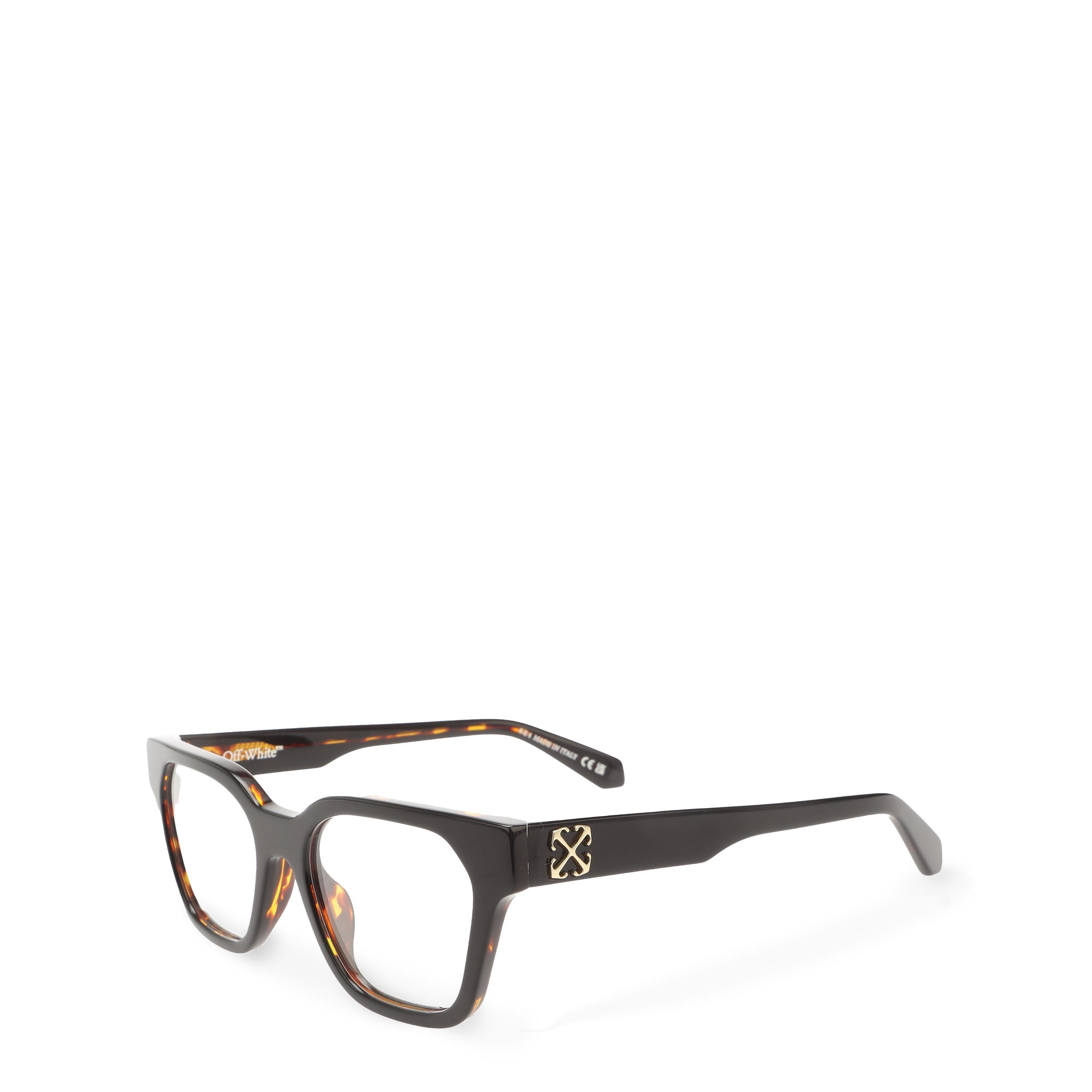 Off White Reading Glasses - Black