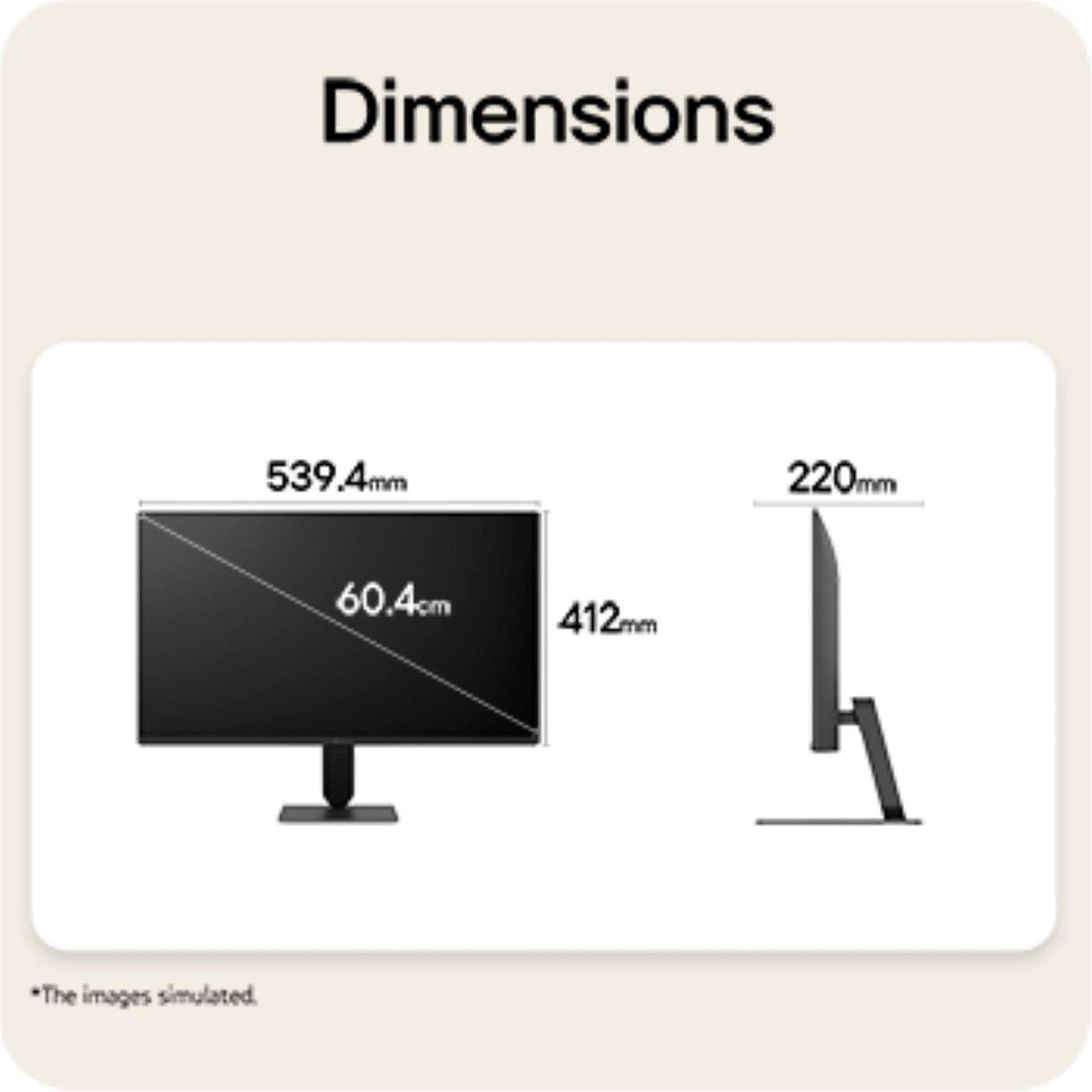 Black - LG - LG U4 24U411B-B 24-inch IPS Full HD 144Hz 1ms MBR Monitor - 15
