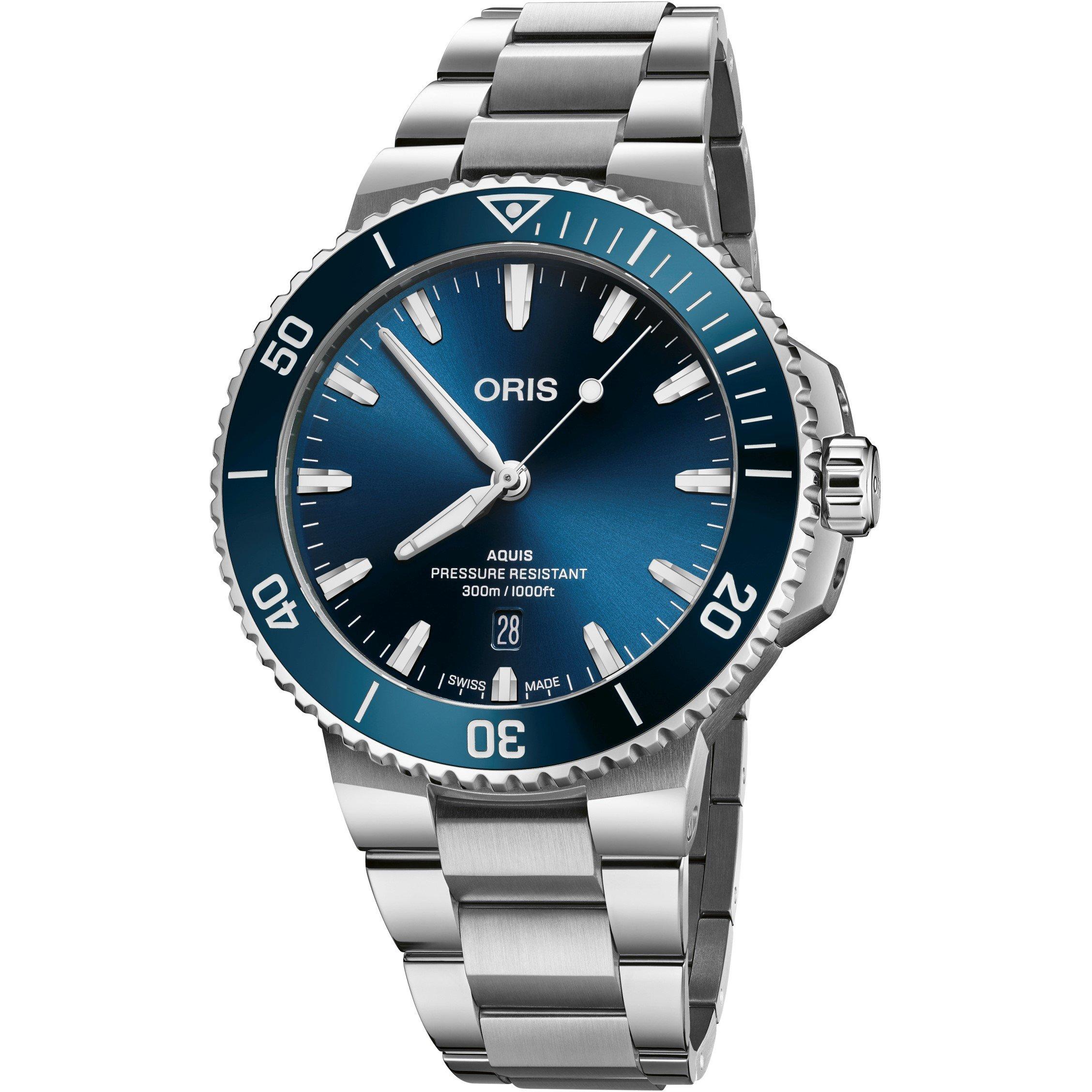 Oris Aquis Date 43.5mm Bracelet Watch