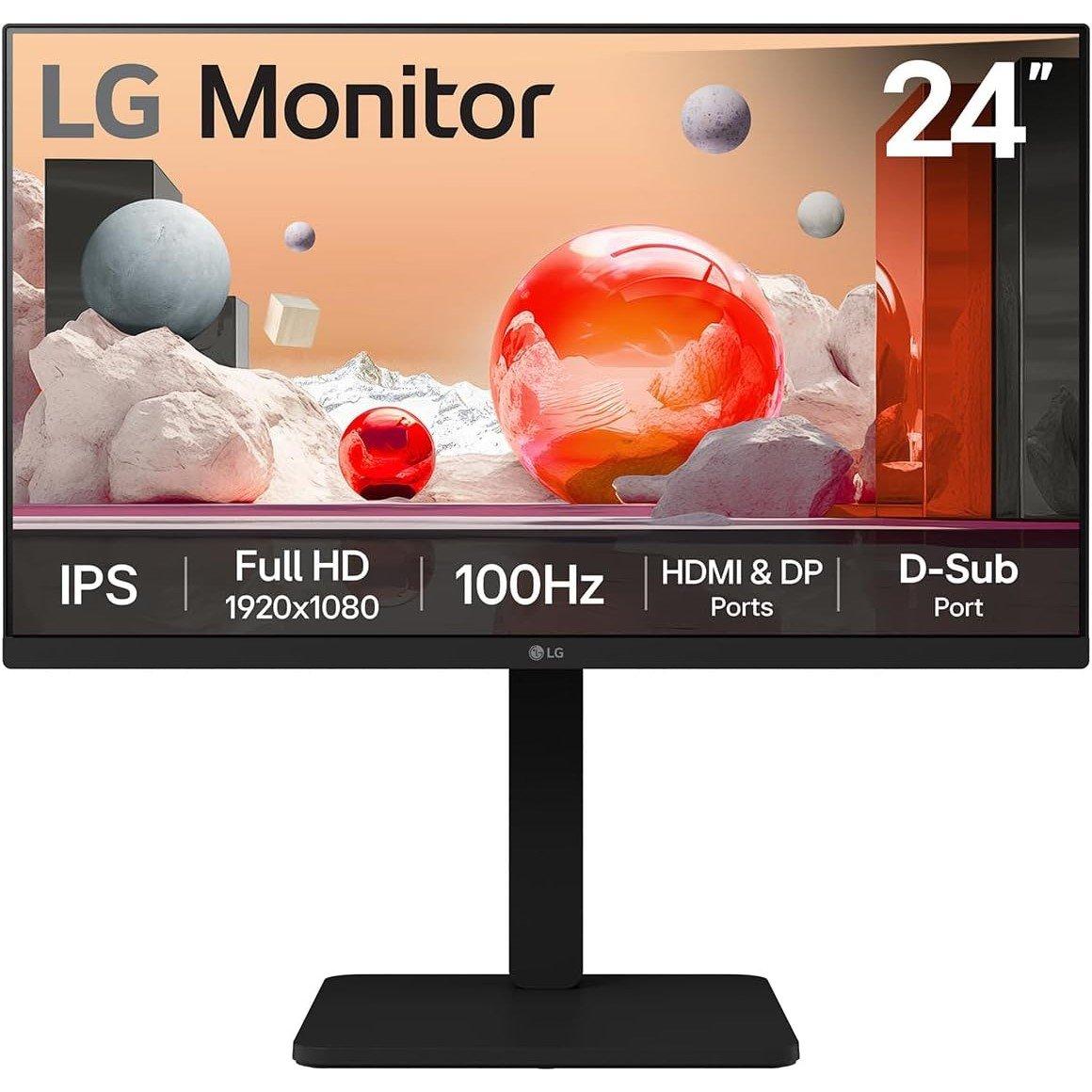 Lg Black 24Ba450-B Computer Monitor 60.5 Cm (23.8") 1920 X 1080 Pixels - Image 4