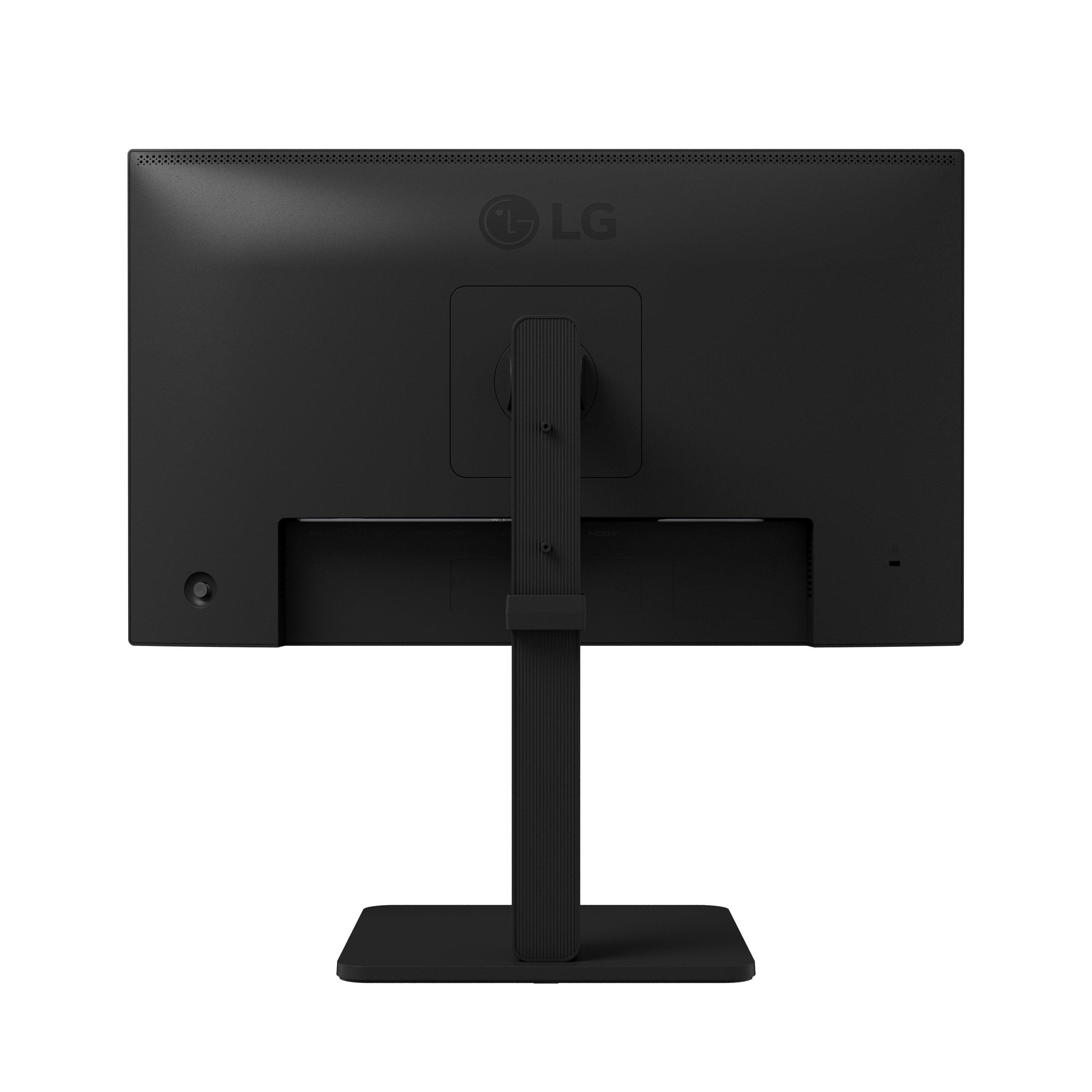 Black - LG - LG Monitor 24BA450 24 Inch FHD 1080p 100Hz 5ms Response Time IPS Panel - 10