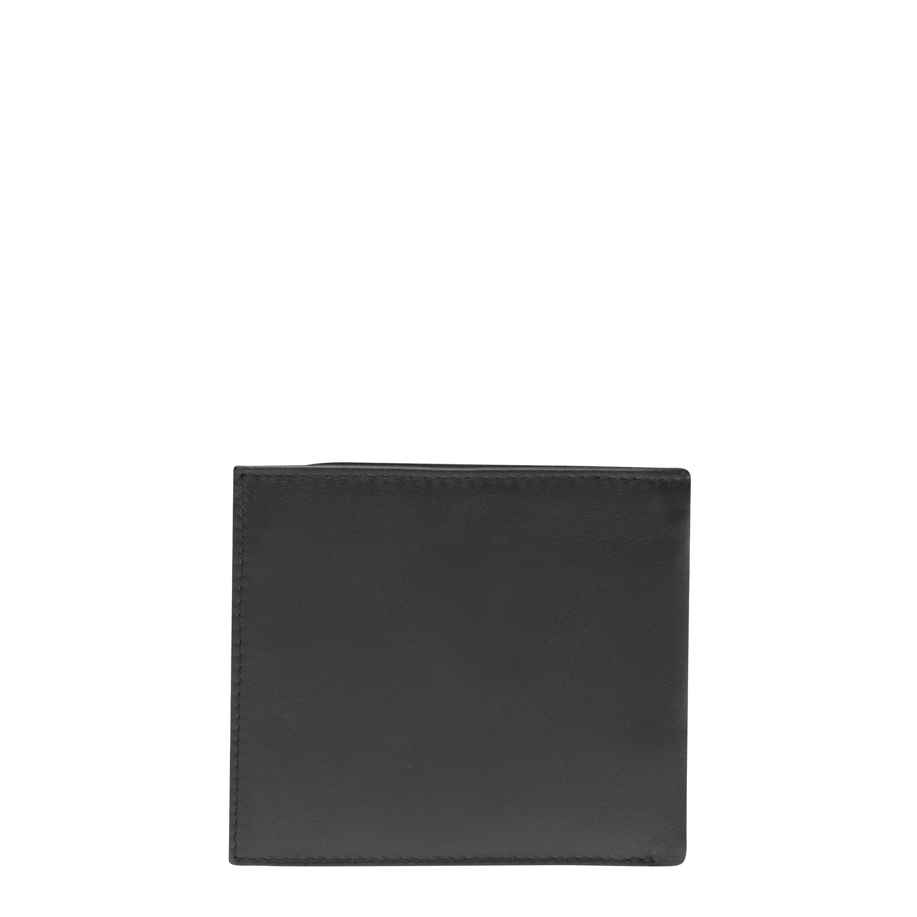 Black - Ted Baker - Men's Leather Billfold Wallet - 2