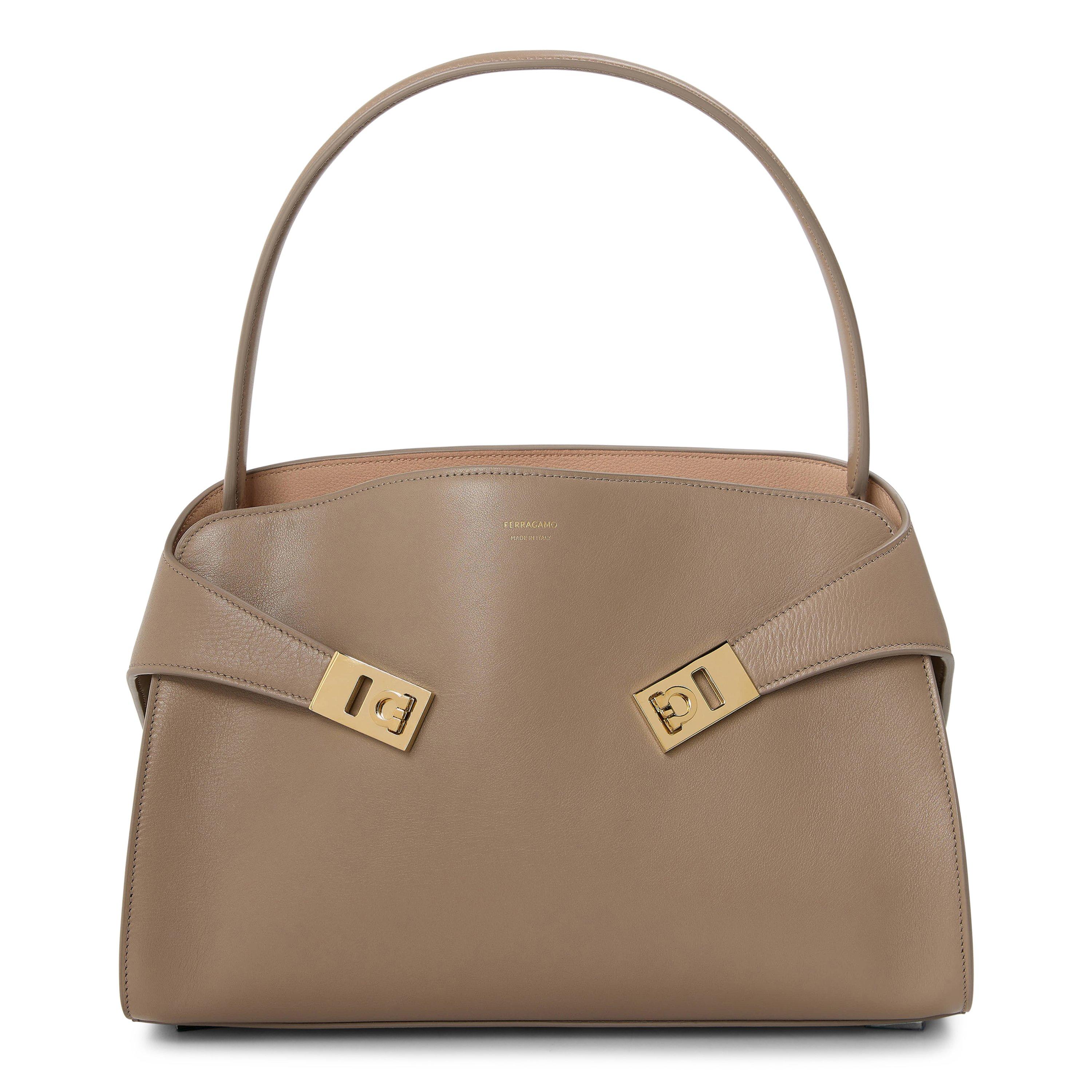 Warm Taupe/Pink - Ferragamo - FG Hug SH S Ld64 - 1