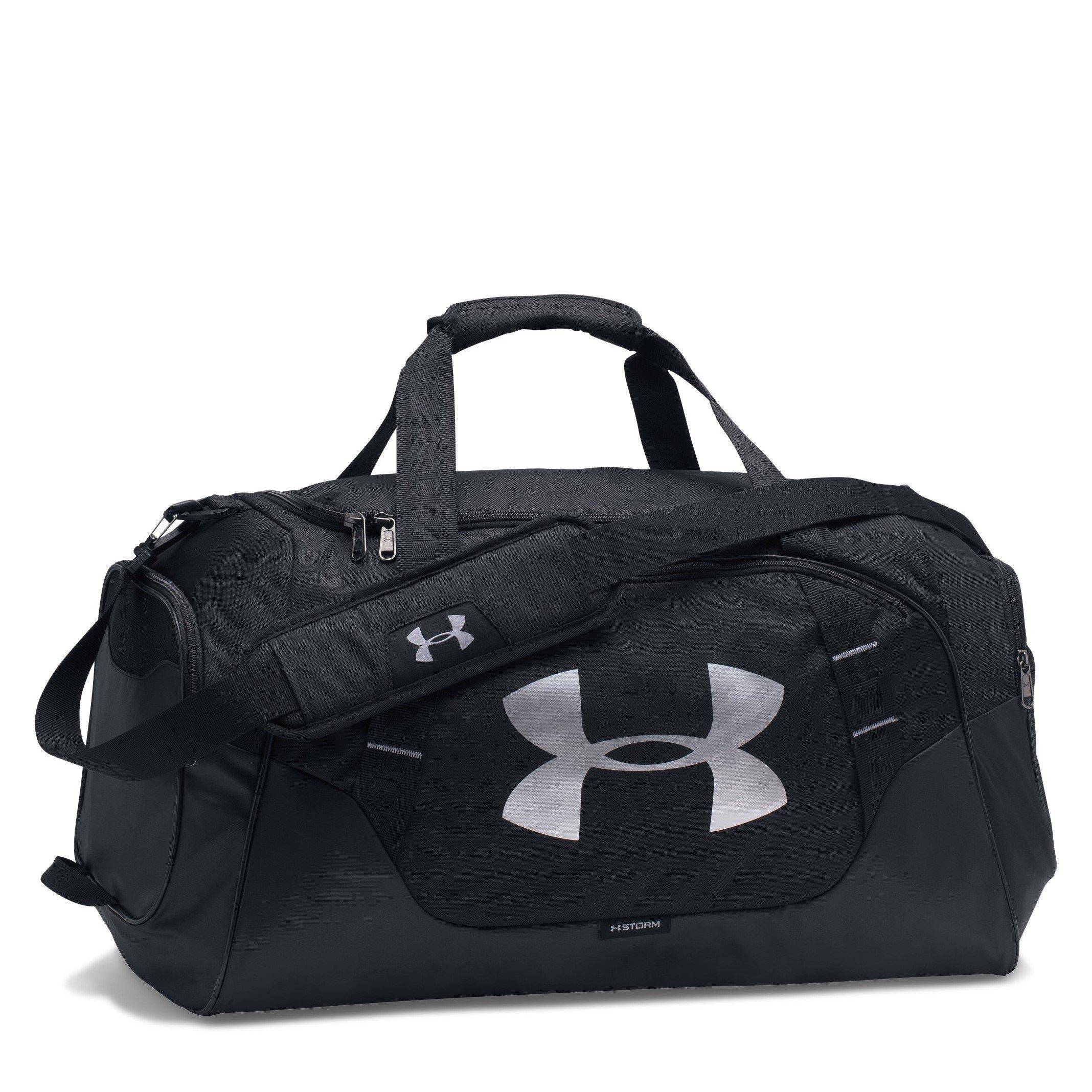 Blk/Blk/Silver - Under Armour - Undeniable 5.0 Medium Duffle Bag - 1