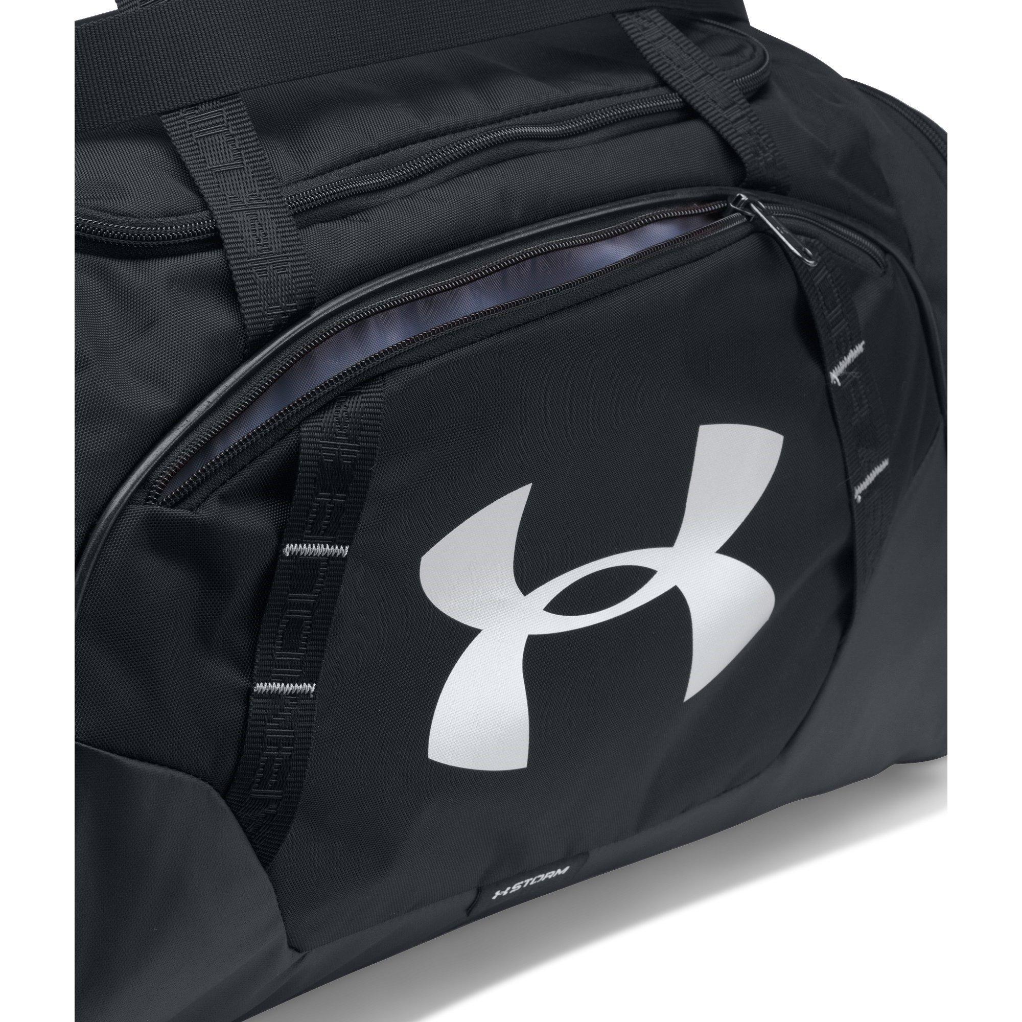 Blk/Blk/Silver - Under Armour - Undeniable 5.0 Medium Duffle Bag - 8